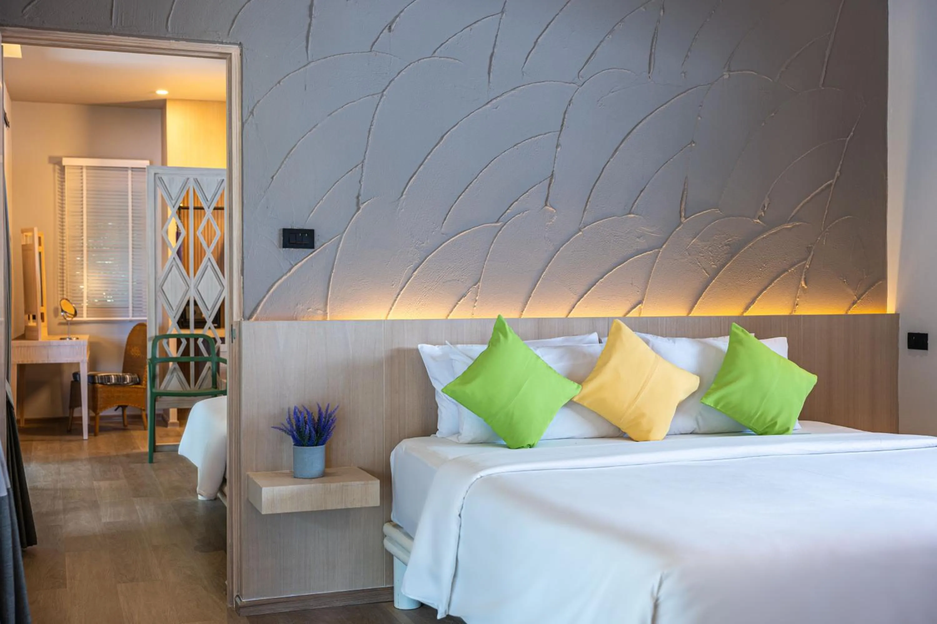 Bedroom, Bed in Samui Natien Resort