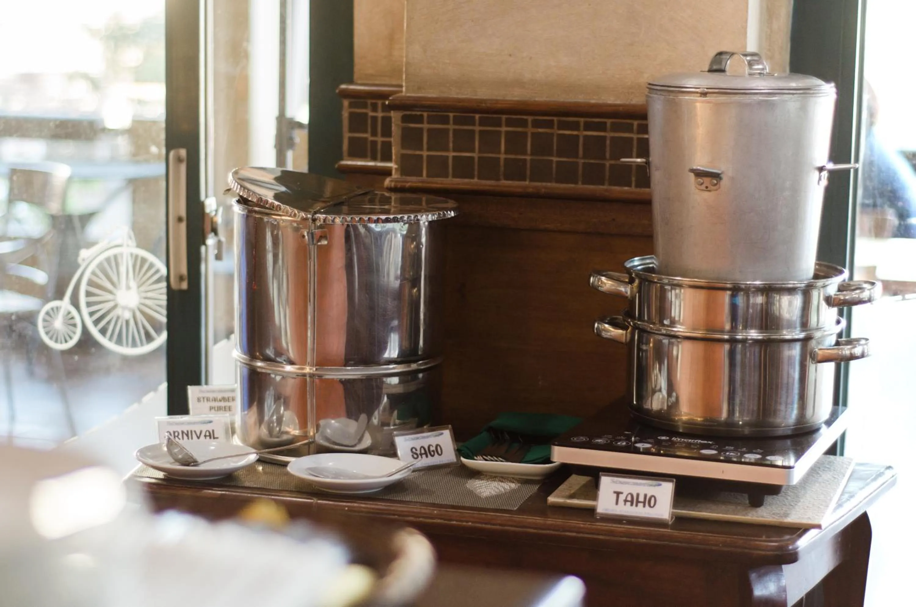 Breakfast in El Cielito Hotel - Baguio