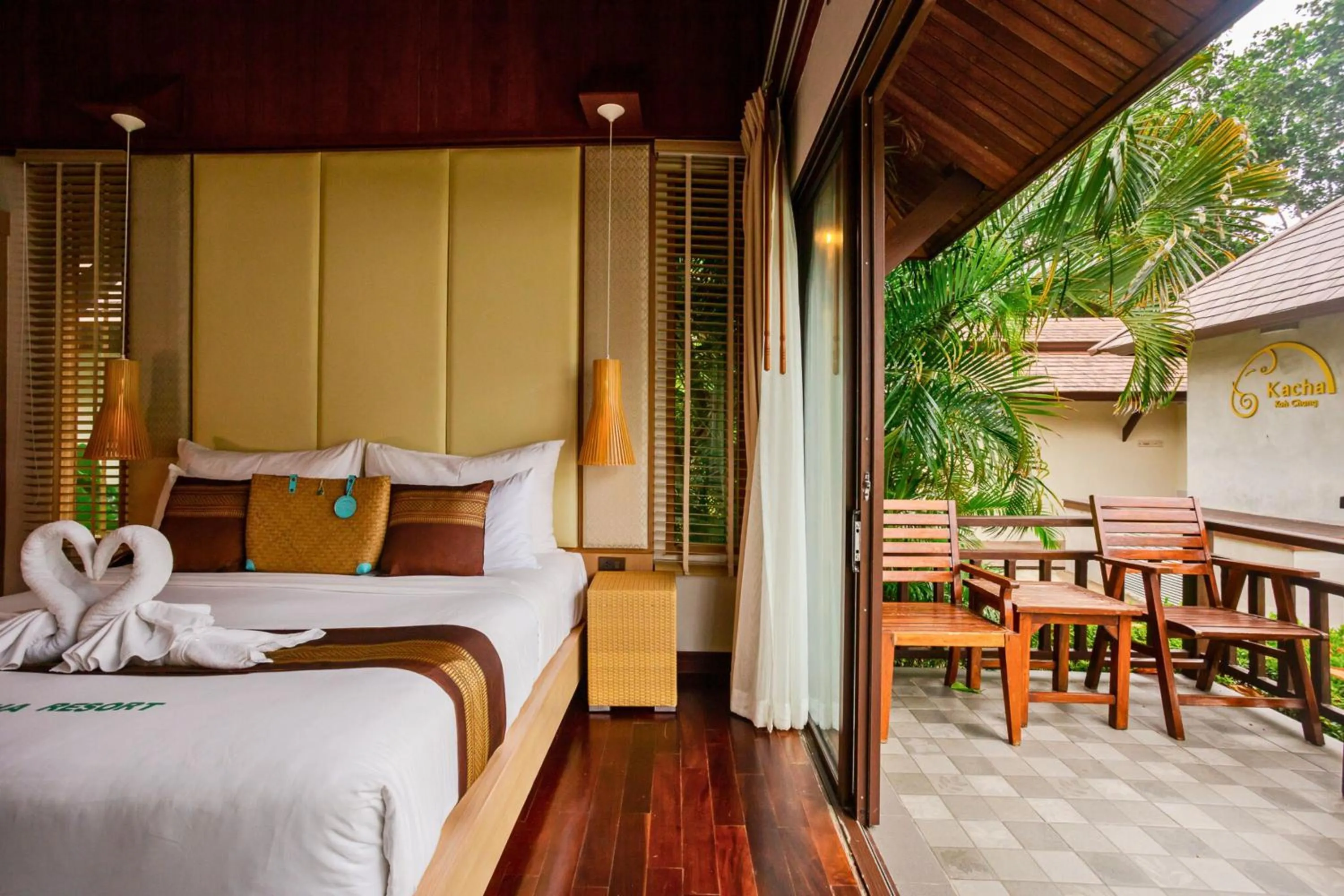 Bed in Kacha Resort & Spa, Koh Chang