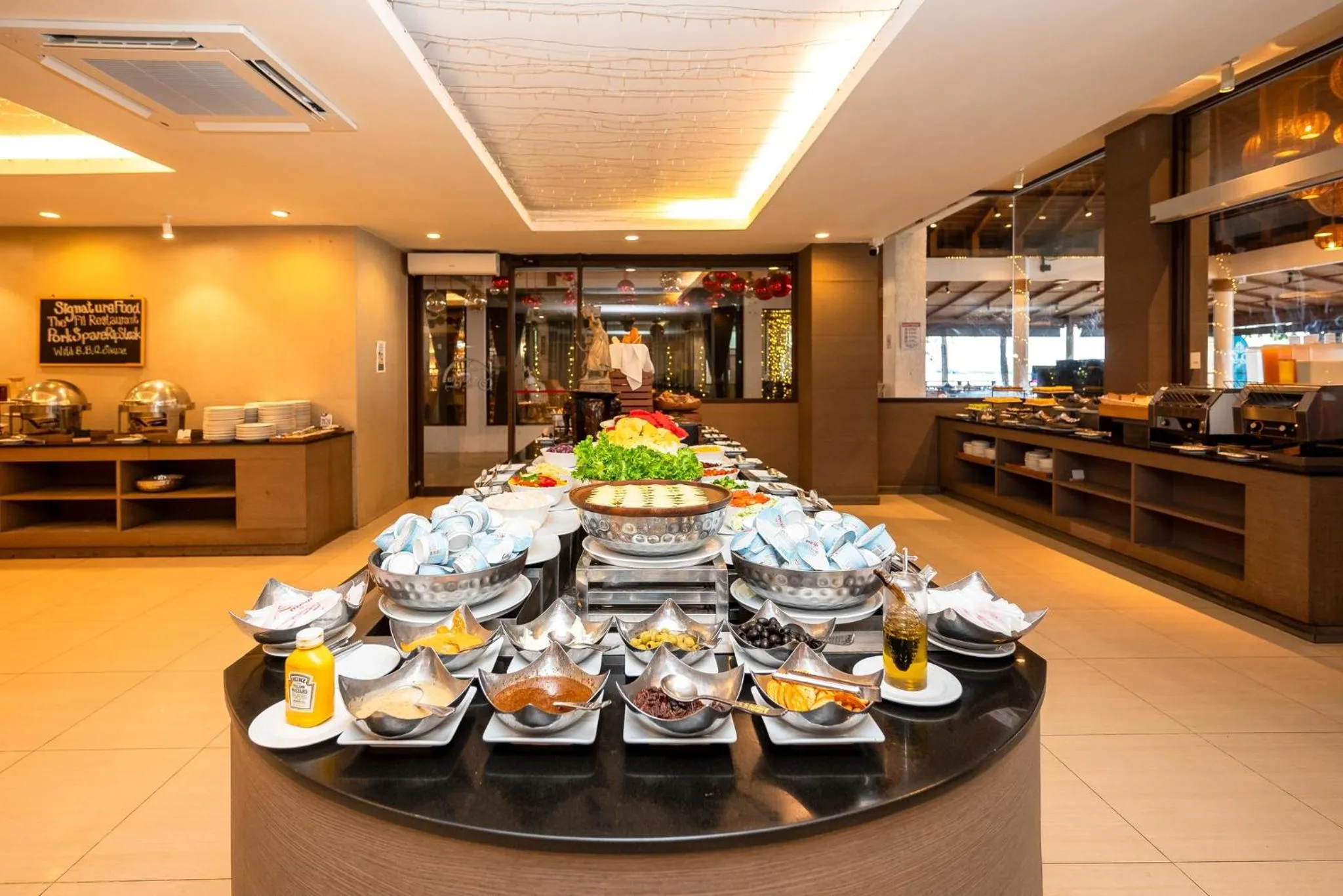 Buffet breakfast in Kacha Resort & Spa, Koh Chang