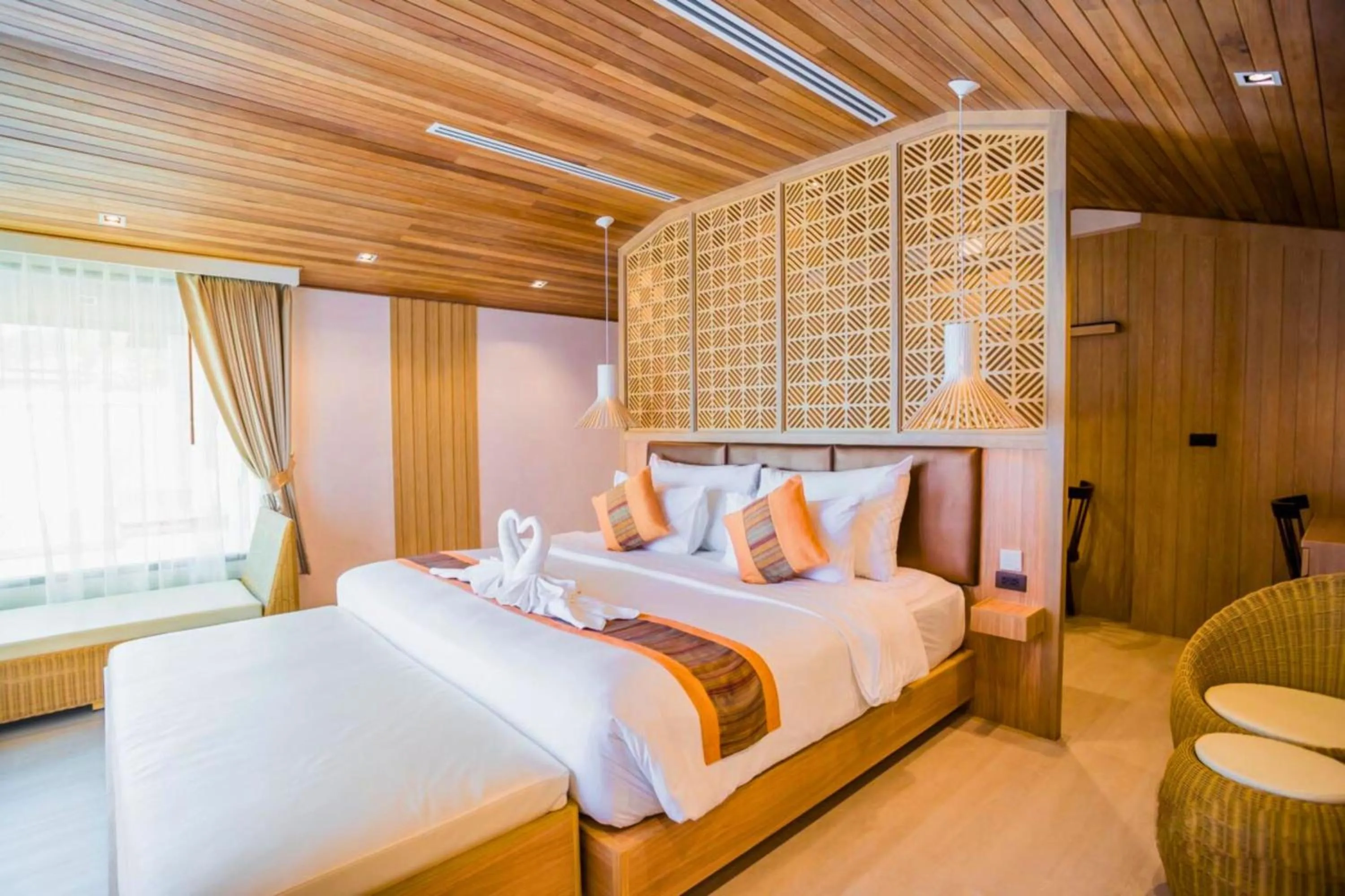Bed in Kacha Resort & Spa, Koh Chang