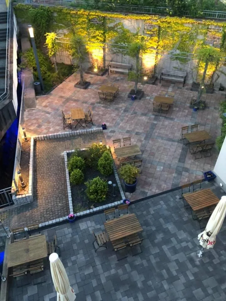 Patio in Hotel Restaurant Nassauer Löwen