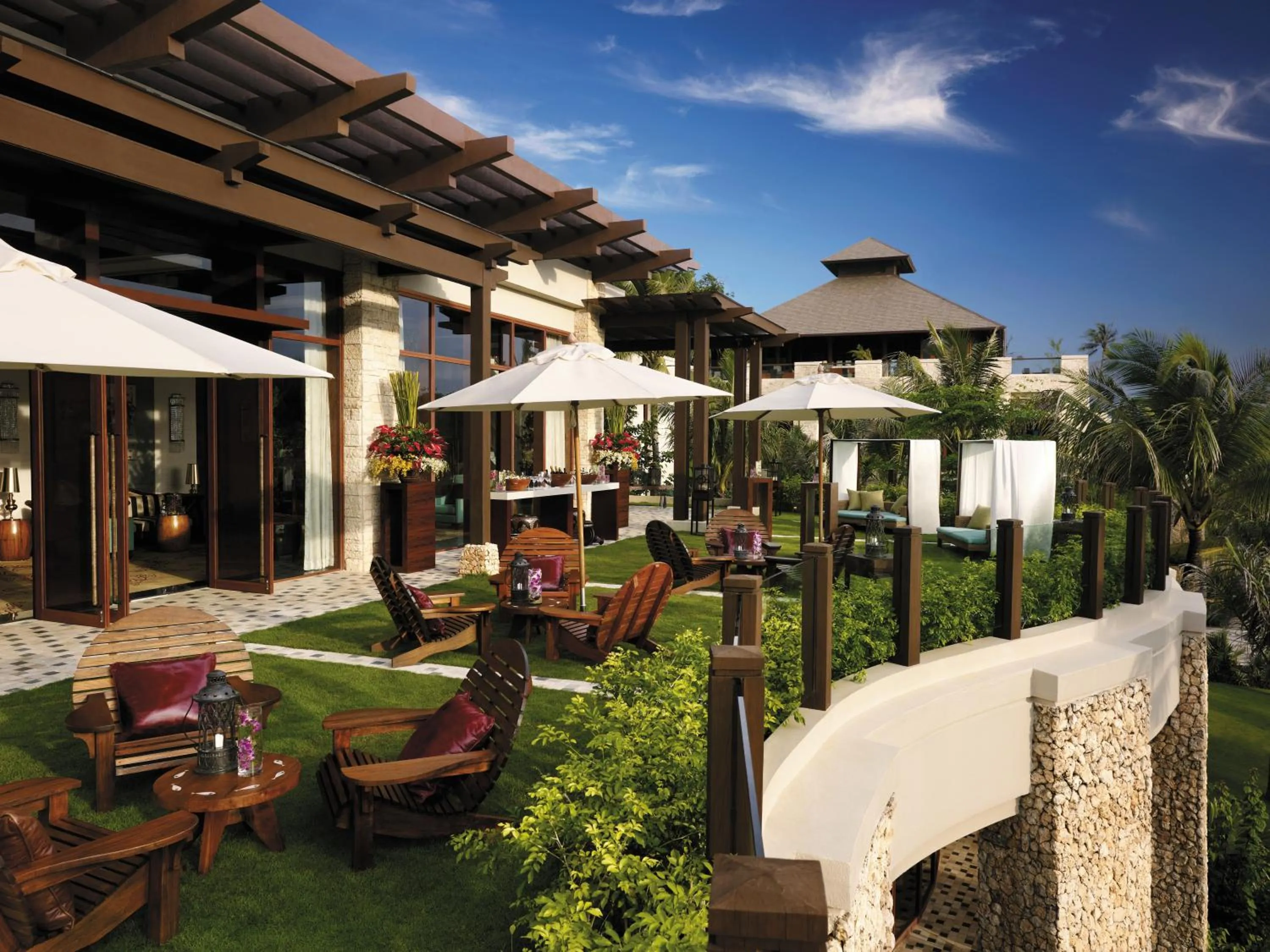 Balcony/Terrace in Shangri-La Boracay