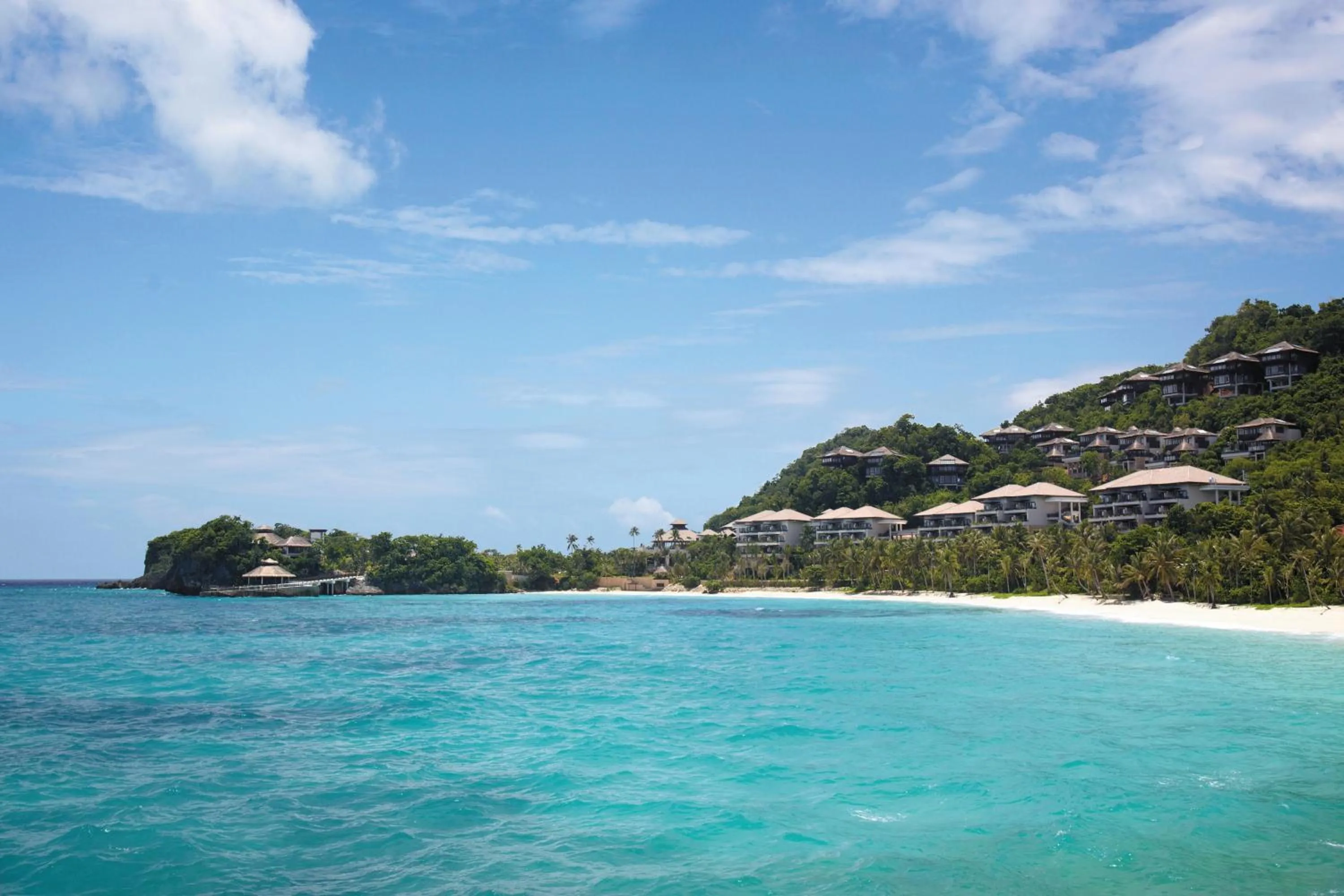 Facade/entrance in Shangri-La Boracay