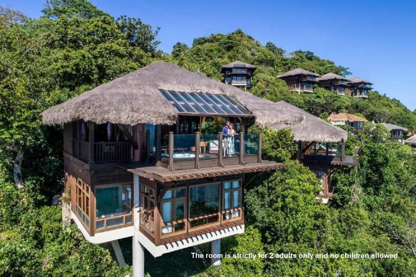 Bird's eye view in Shangri-La Boracay
