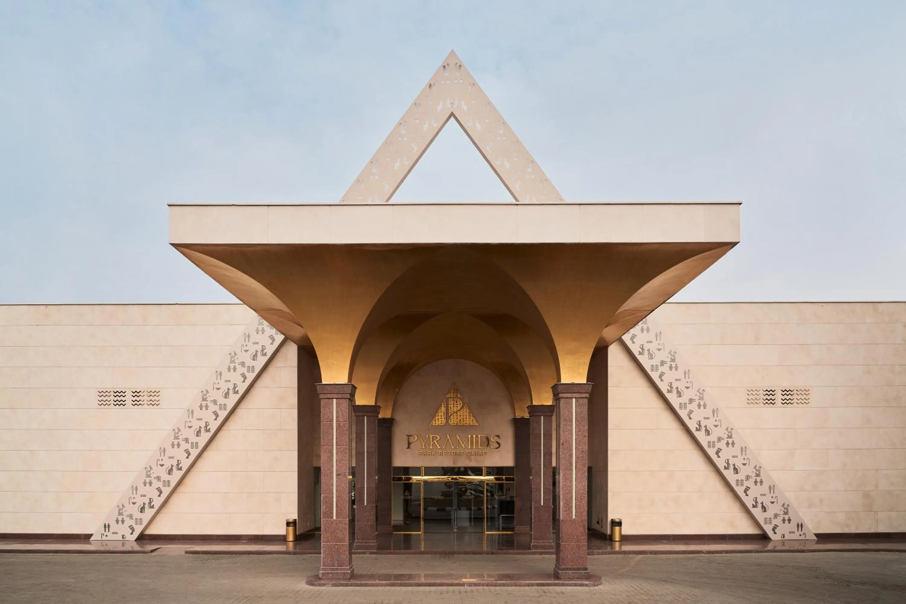 Property building in Pyramids Park Resort Cairo