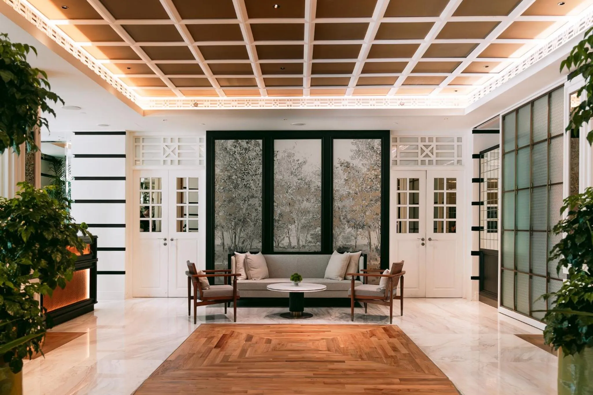 Lobby or reception in METT Singapore