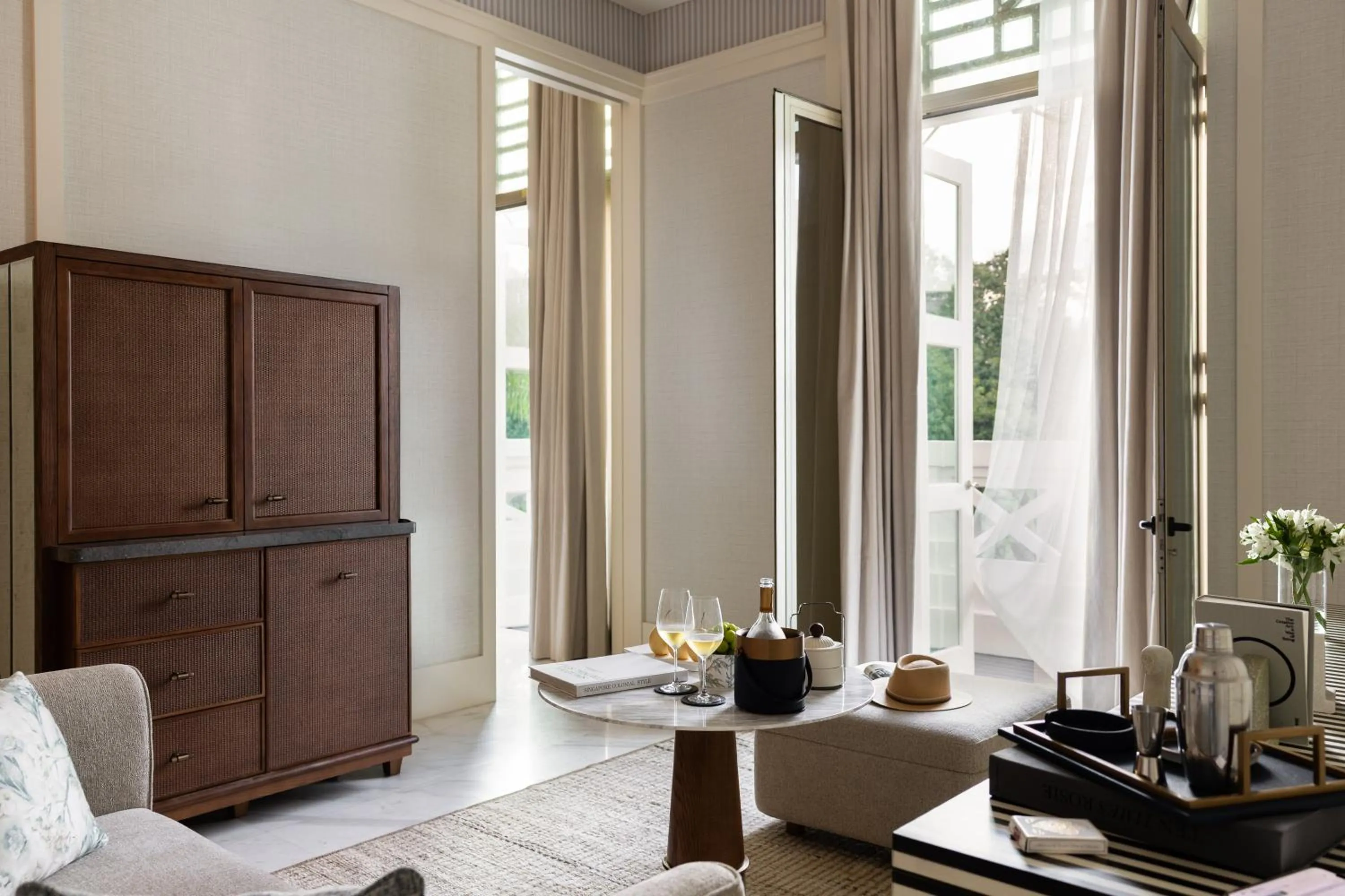 Living room in METT Singapore