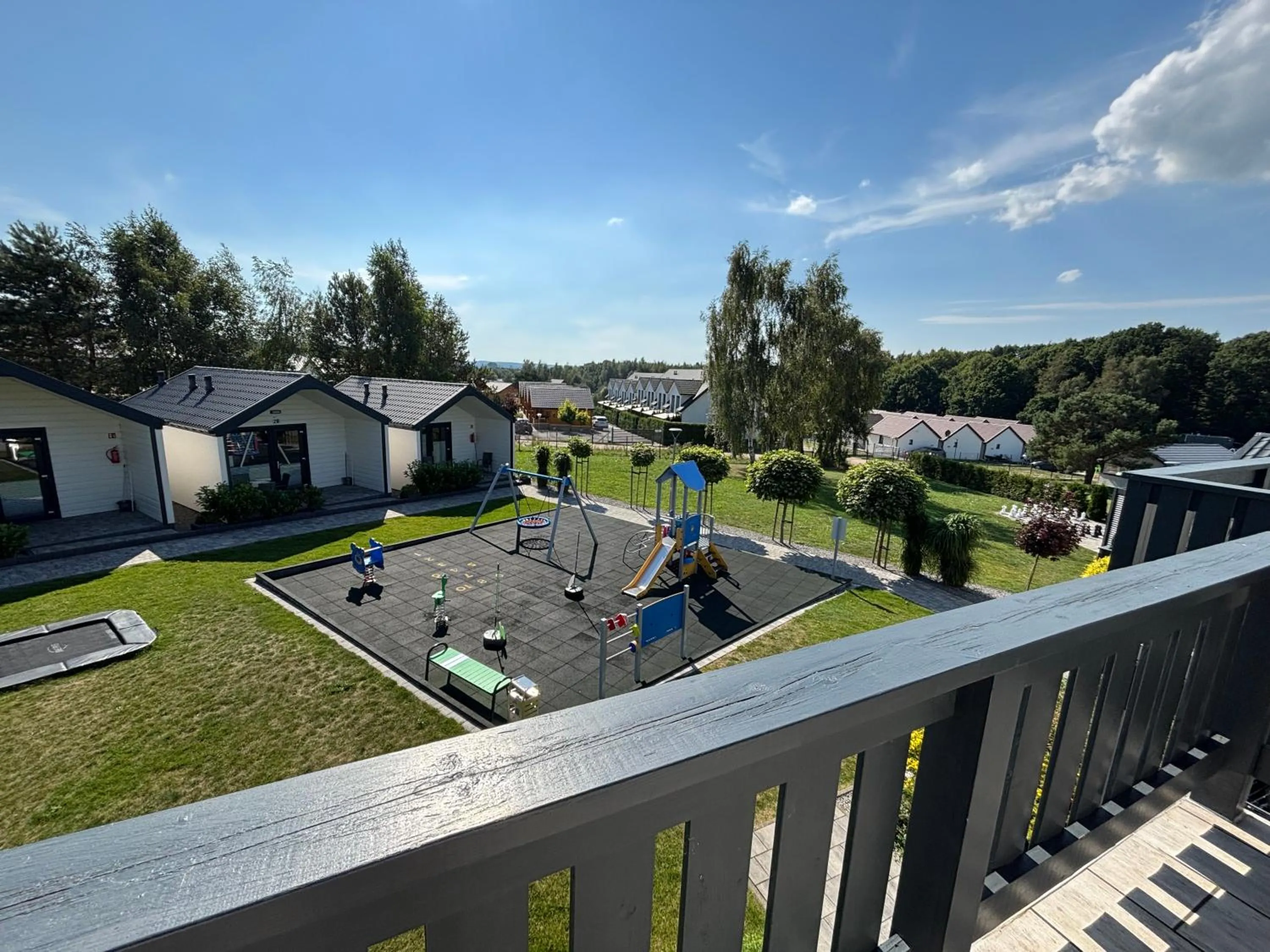 Children play ground in Domki Alan Jarosławiec