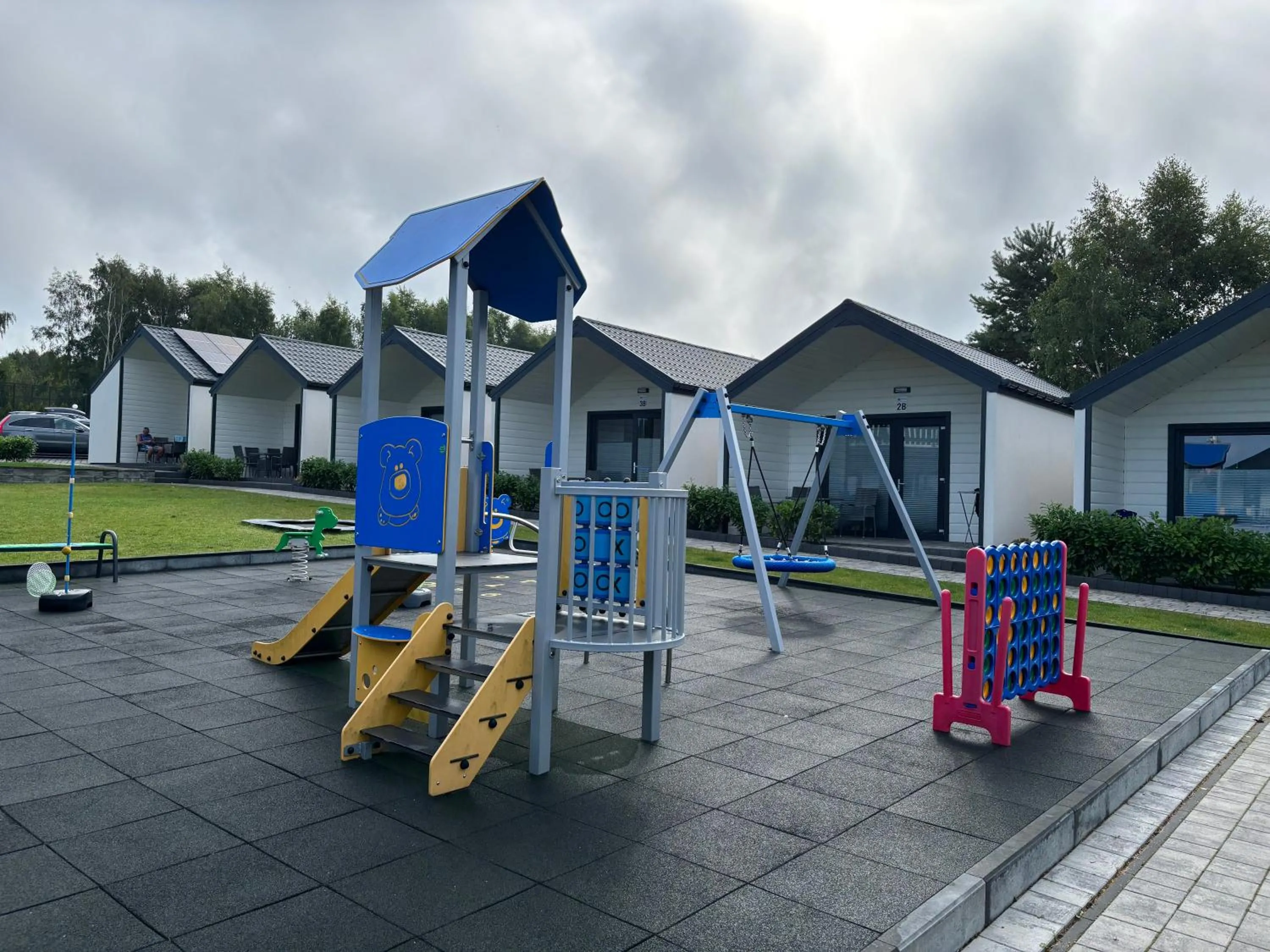 Children play ground in Domki Alan Jarosławiec