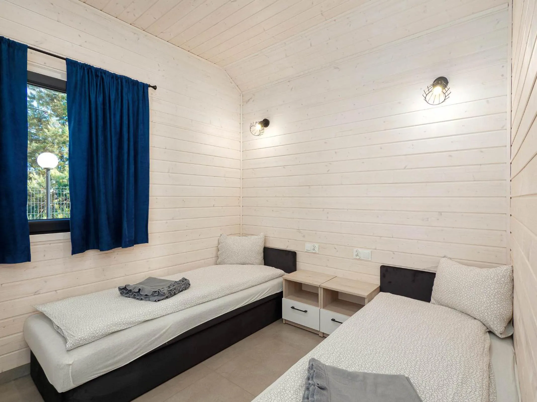 Bed in Domki Alan Jarosławiec