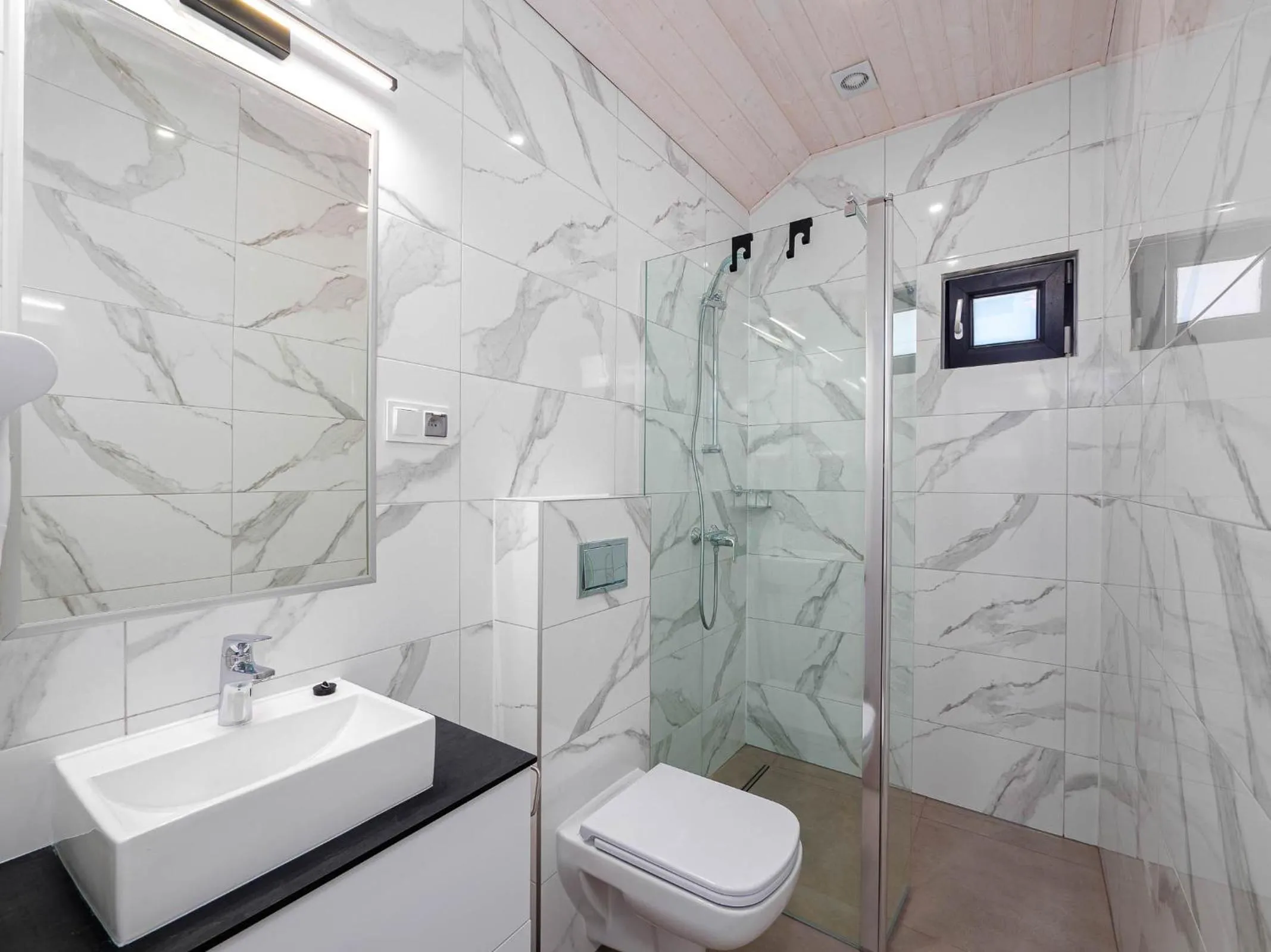 Shower in Domki Alan Jarosławiec
