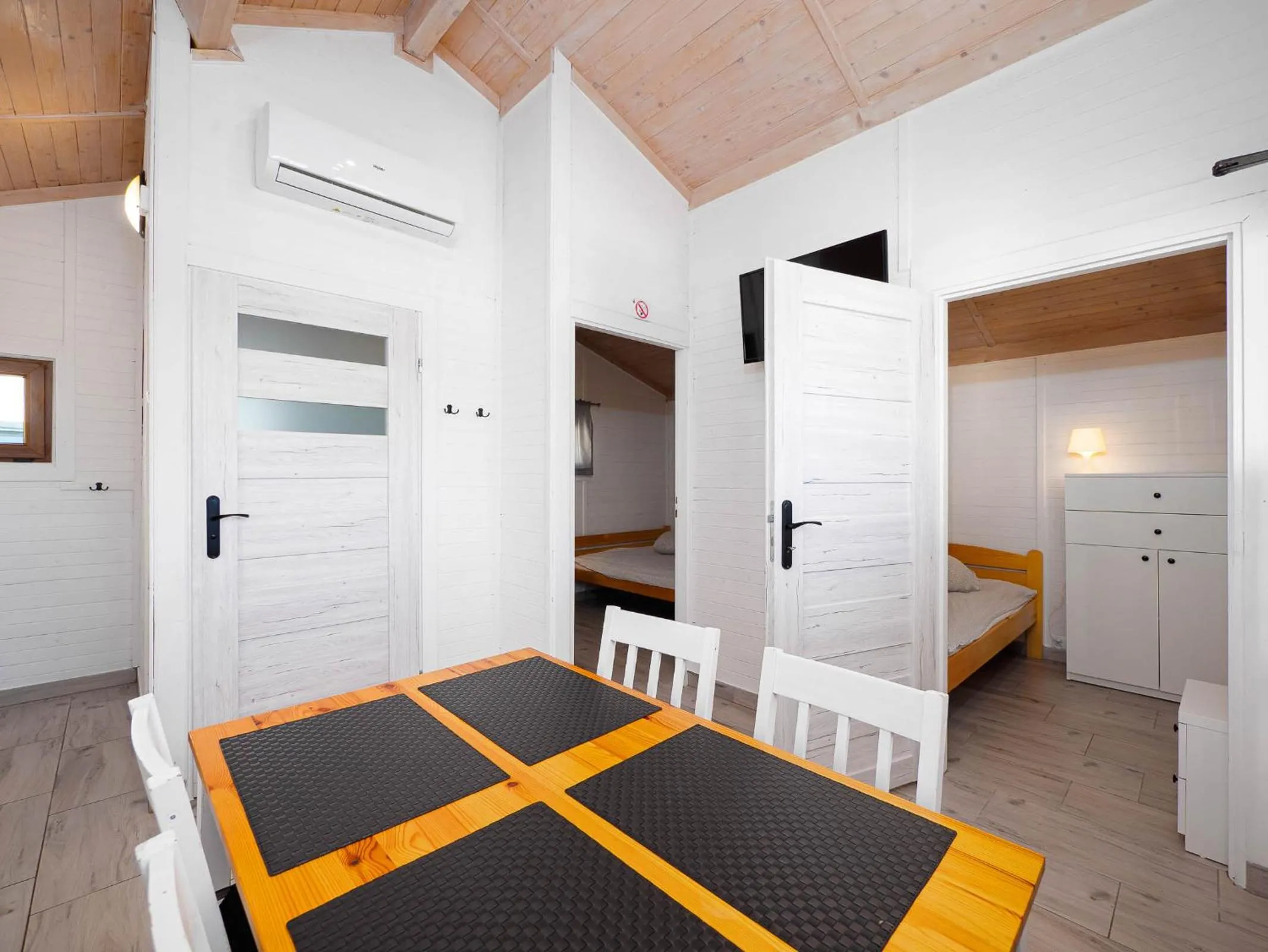 Bed in Domki Alan Jarosławiec