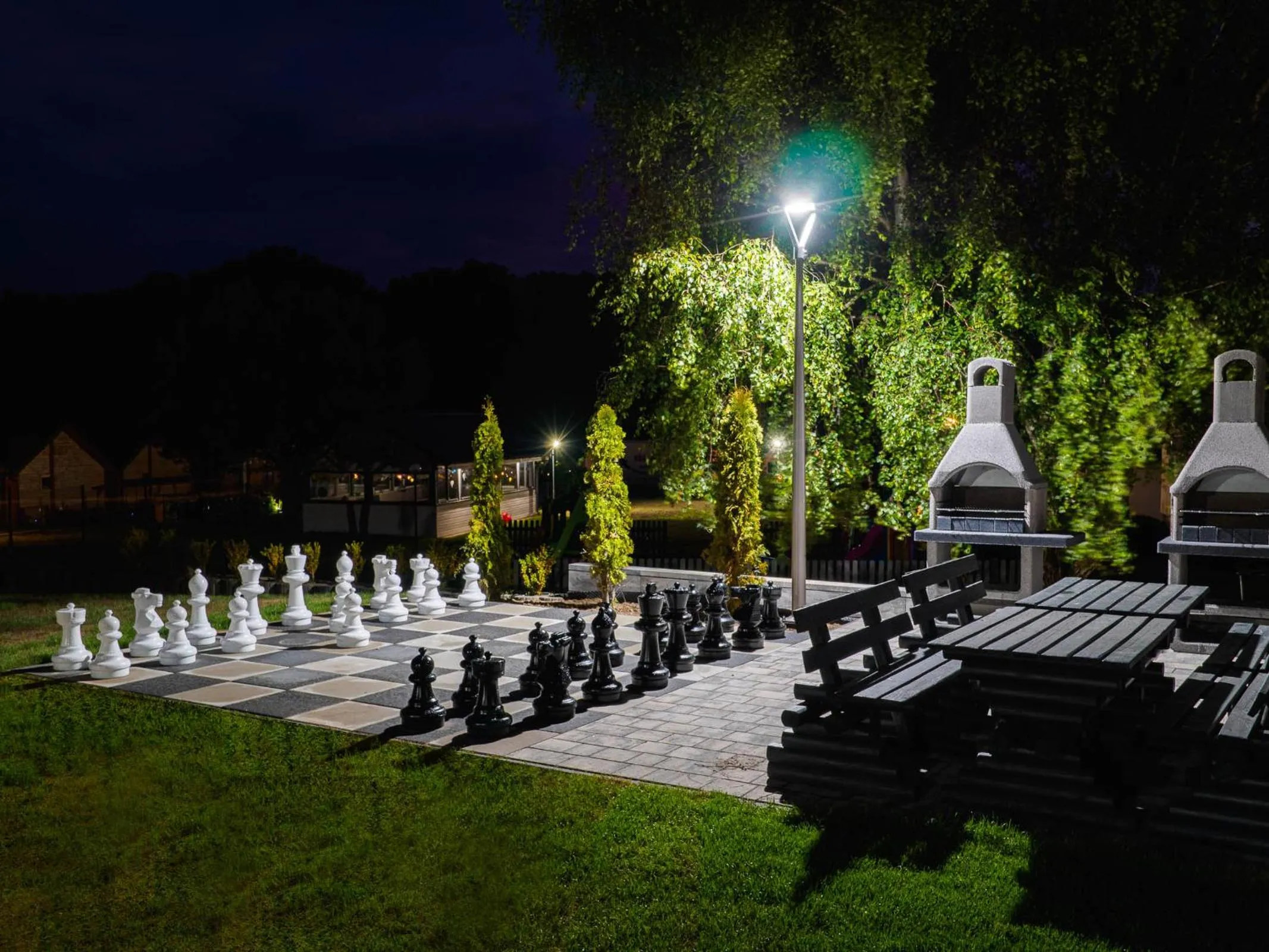 BBQ facilities in Domki Alan Jarosławiec
