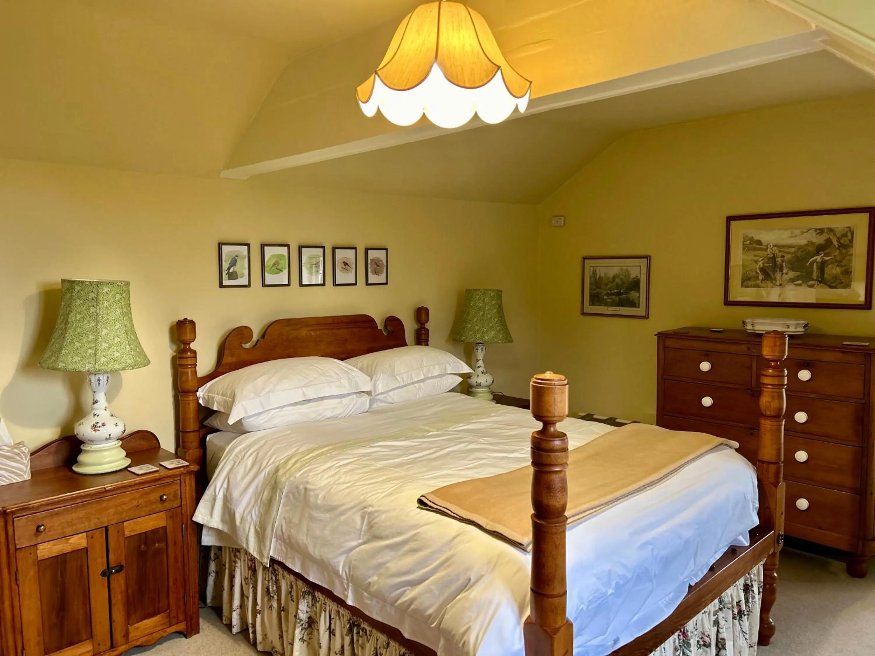 Bed in The Old Rectory Somerset