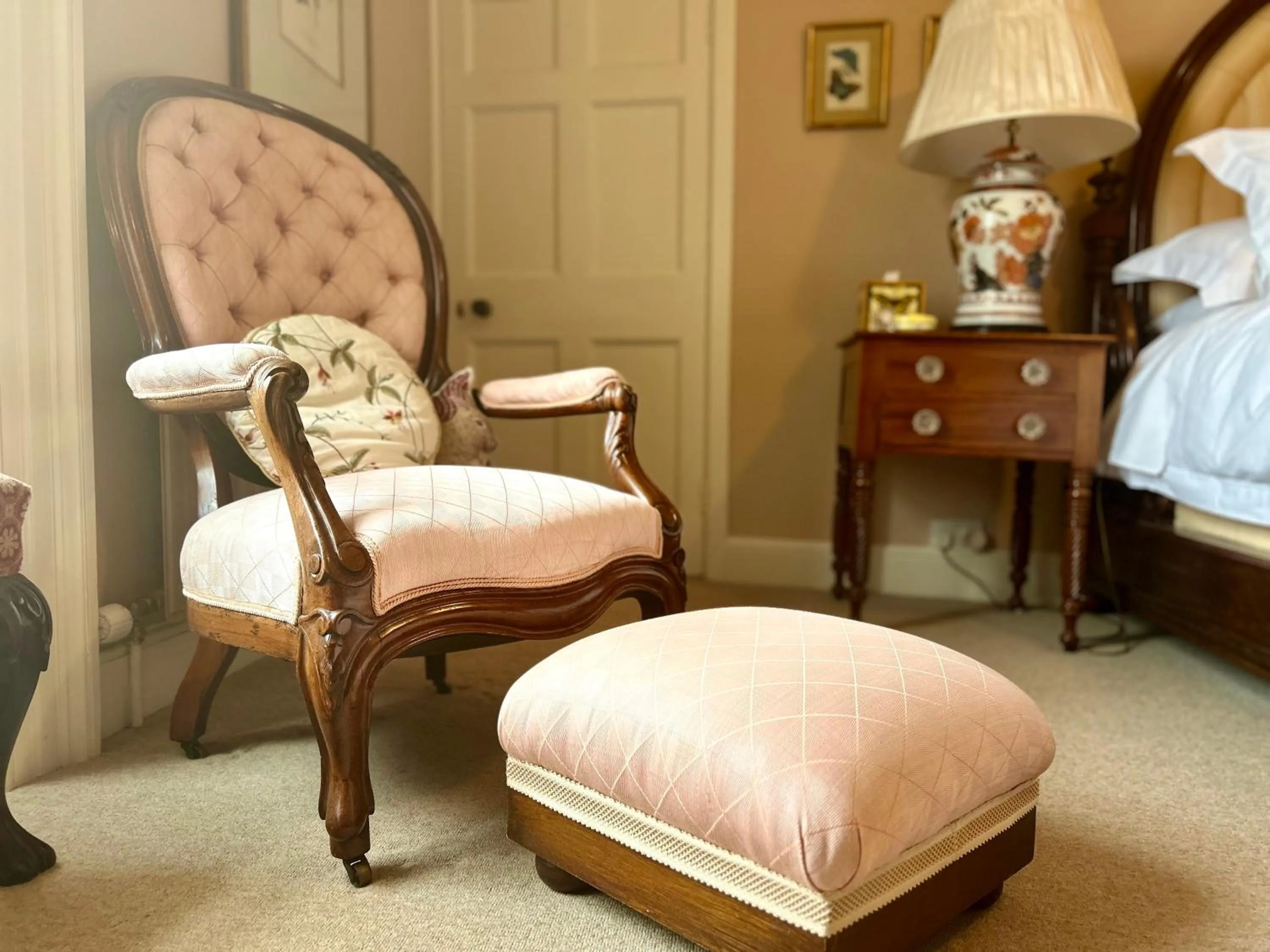 Bed in The Old Rectory Somerset