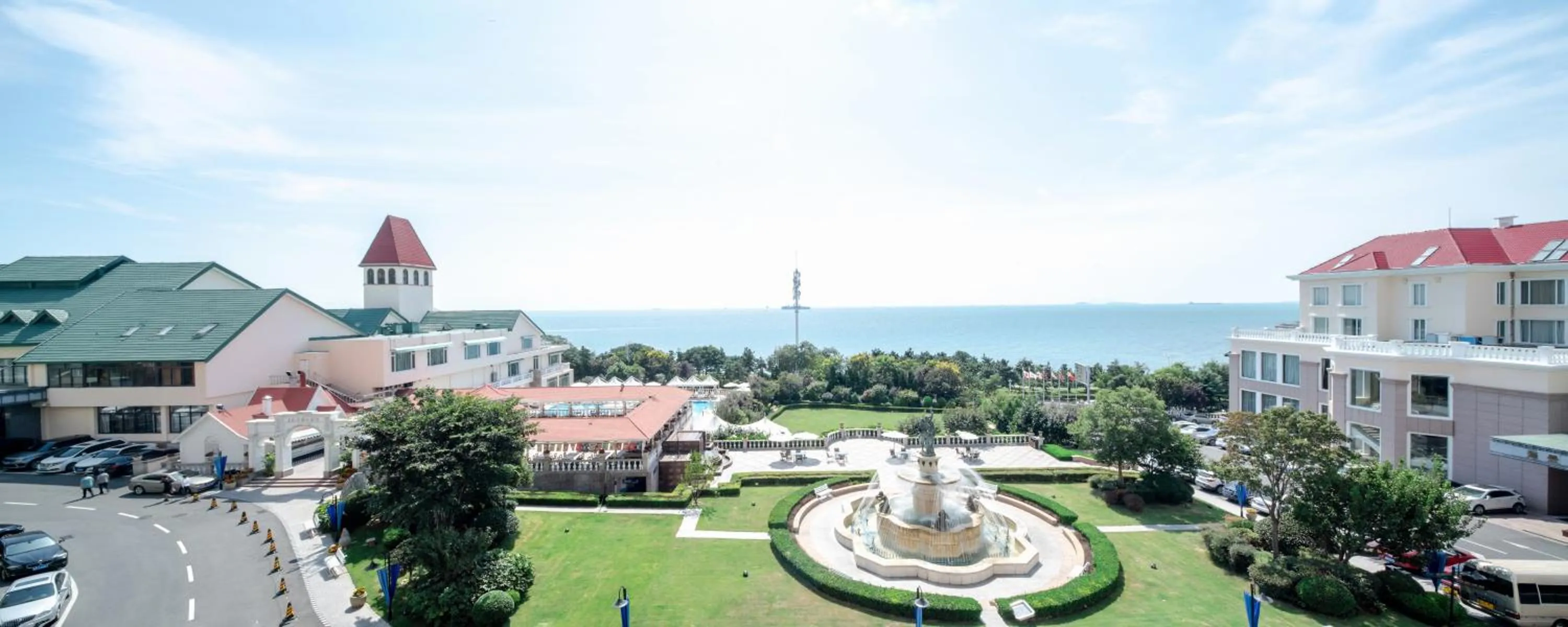 Property building in Qingdao Seaview Garden Hotel