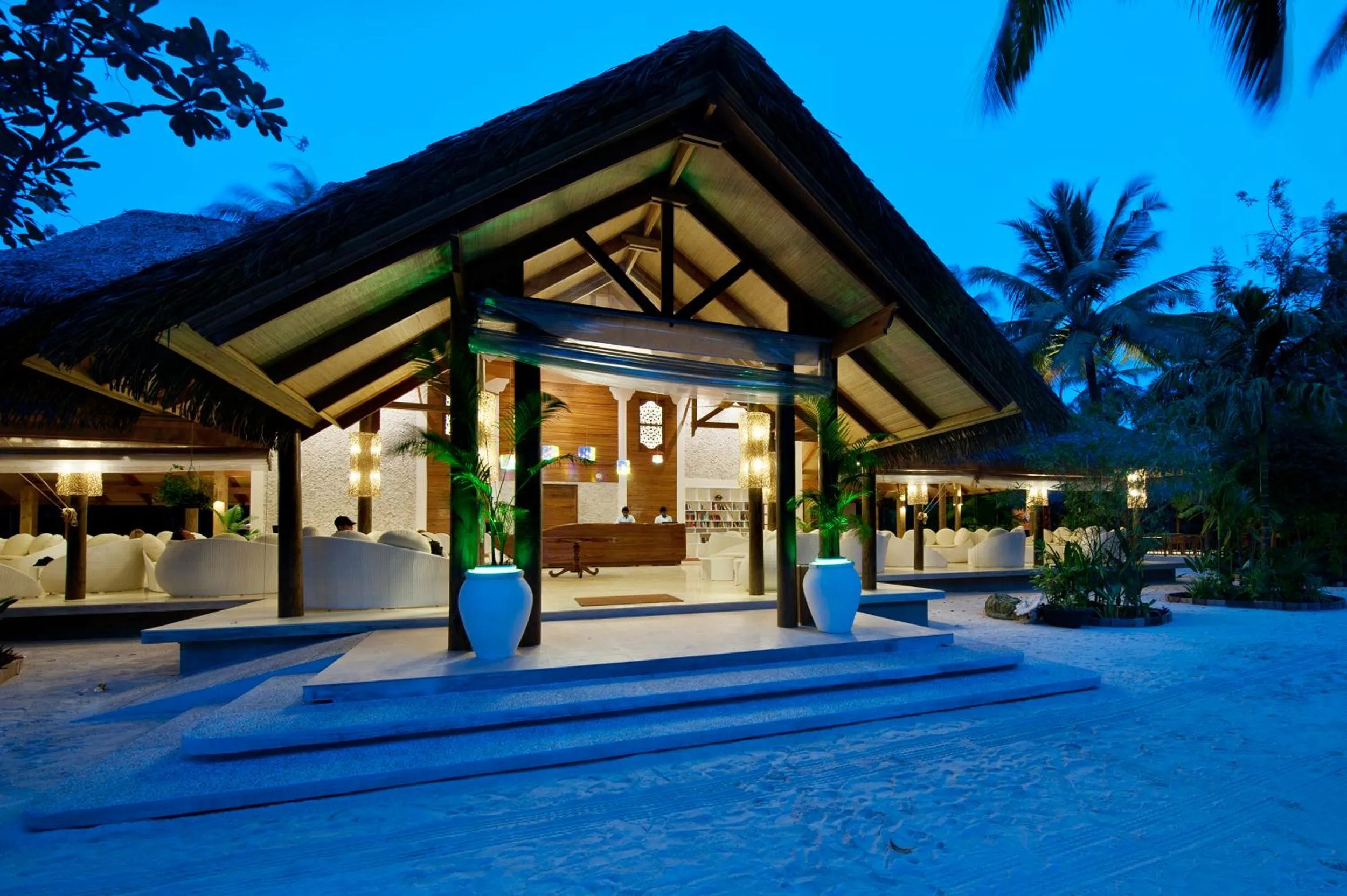 Facade/entrance in Kuramathi Maldives