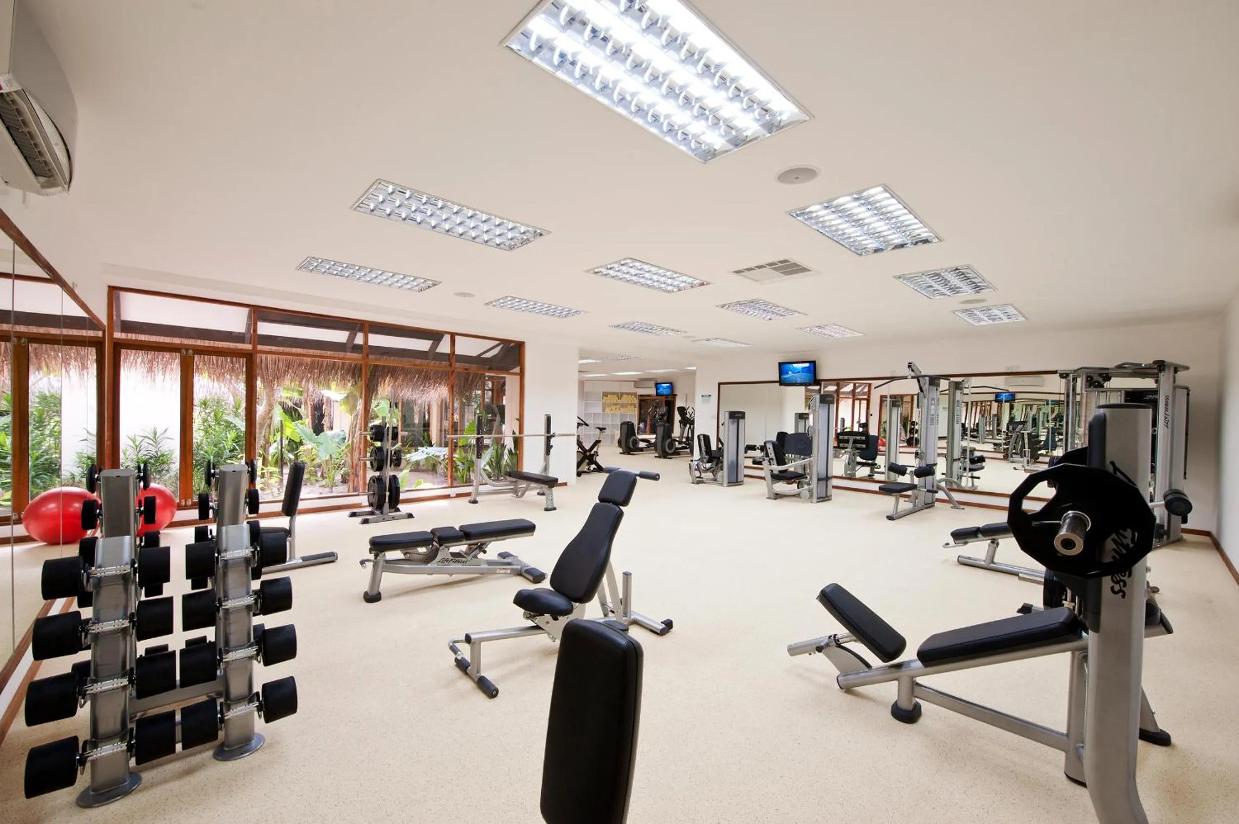 Fitness centre/facilities in Kuramathi Maldives