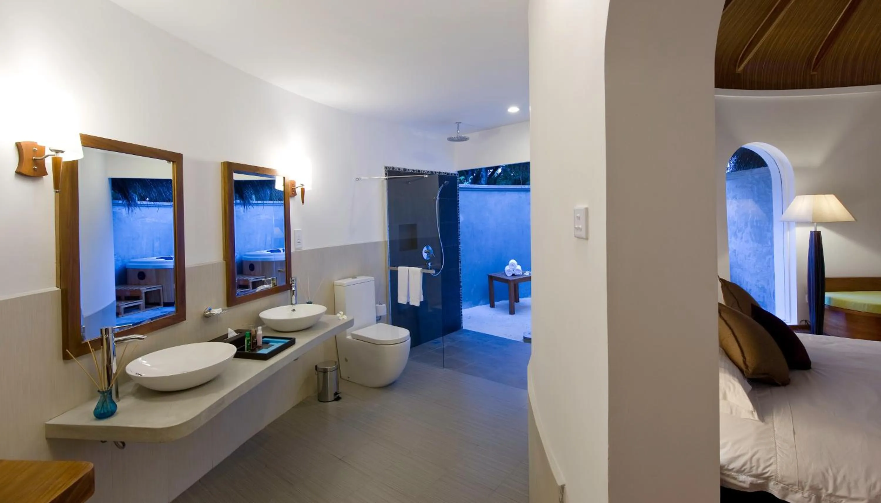 Bathroom in Kuramathi Maldives