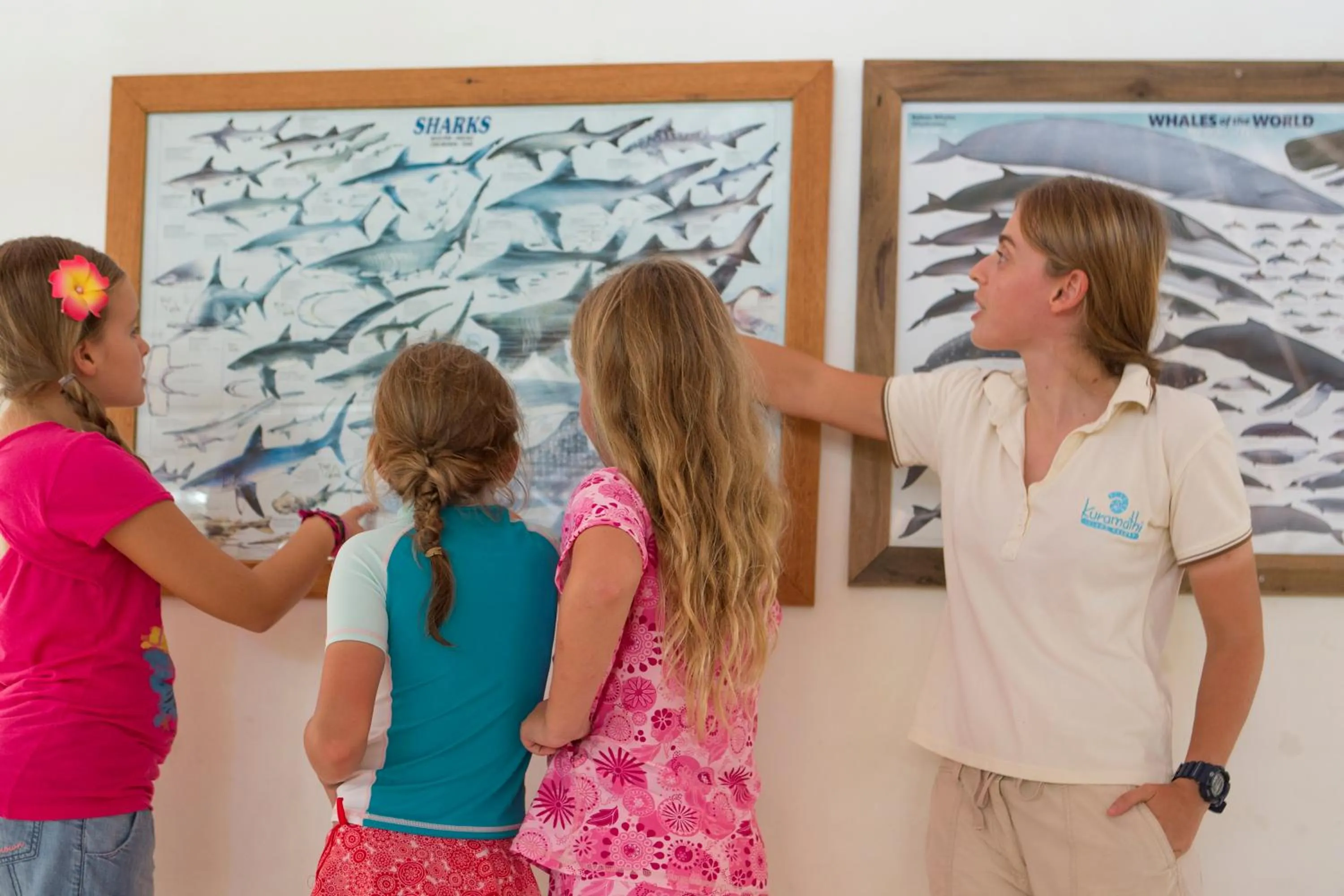 People in Kuramathi Maldives