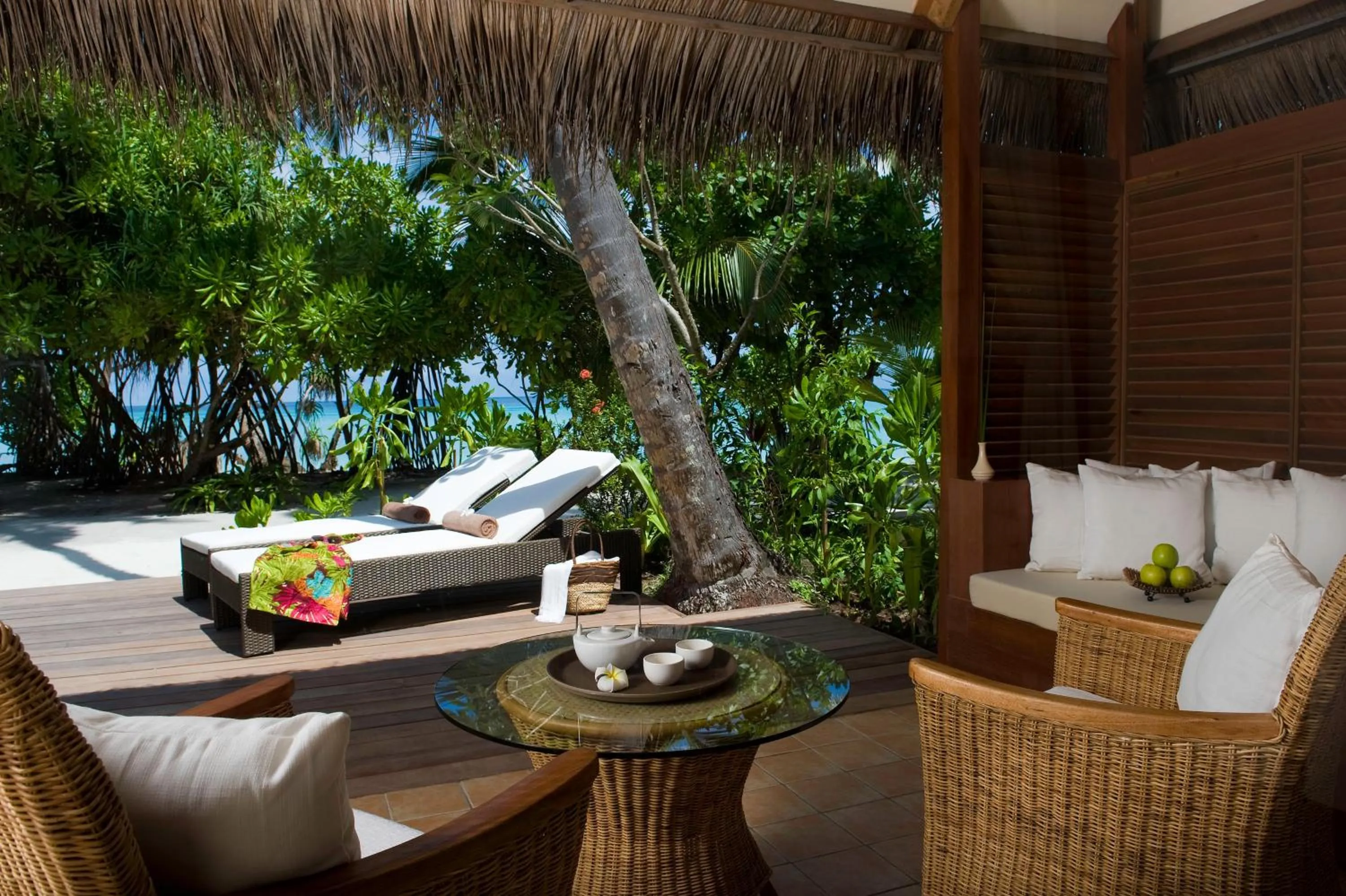 Balcony/Terrace in Kuramathi Maldives