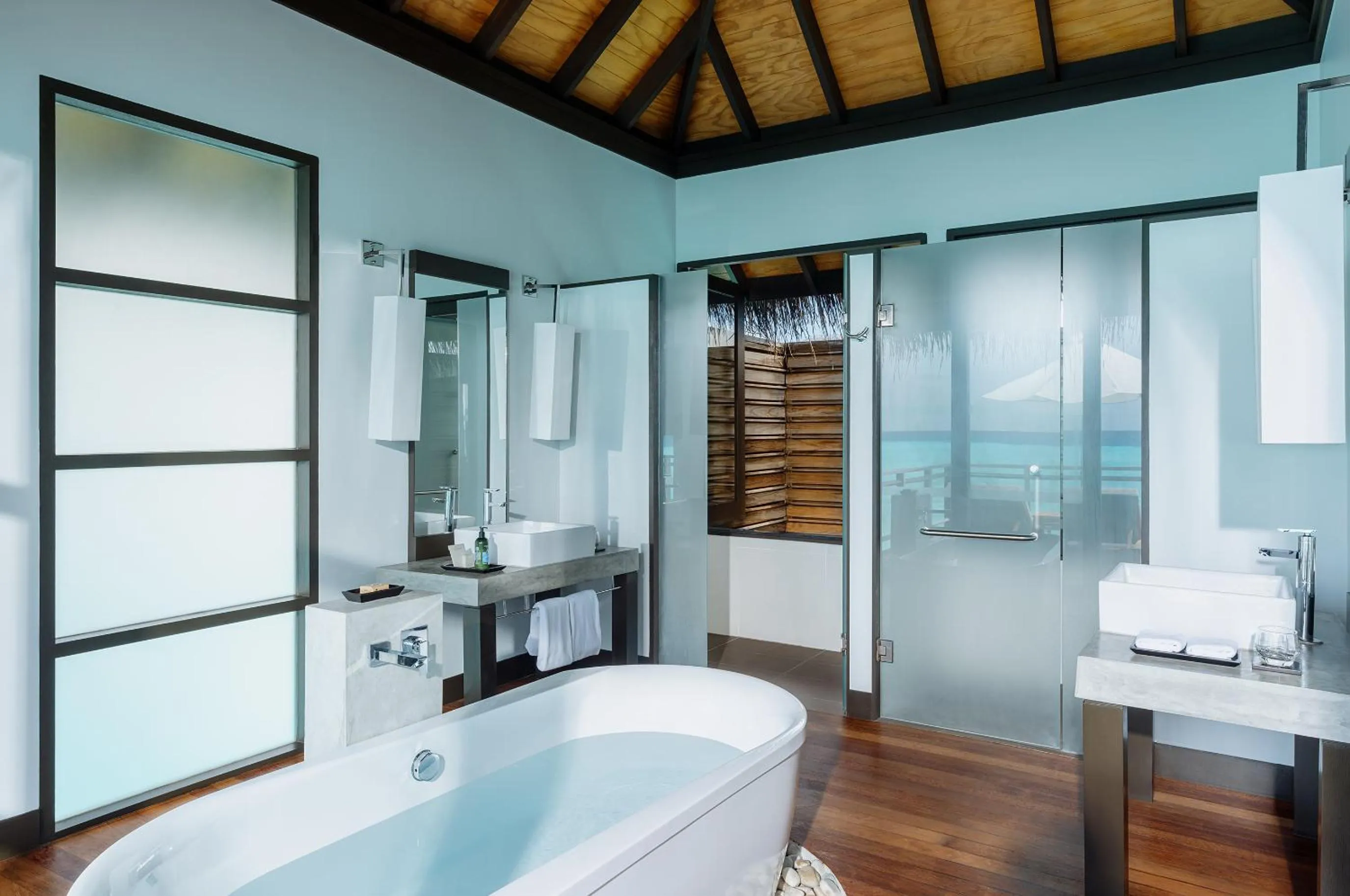 Bathroom in Velassaru Maldives