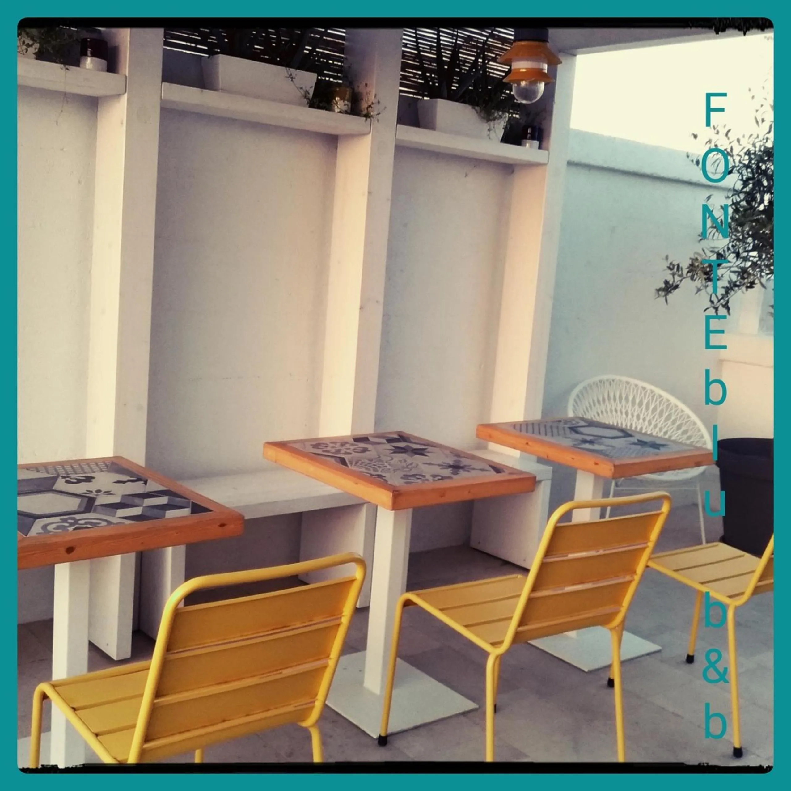 Balcony/Terrace in FONTEblu B&B