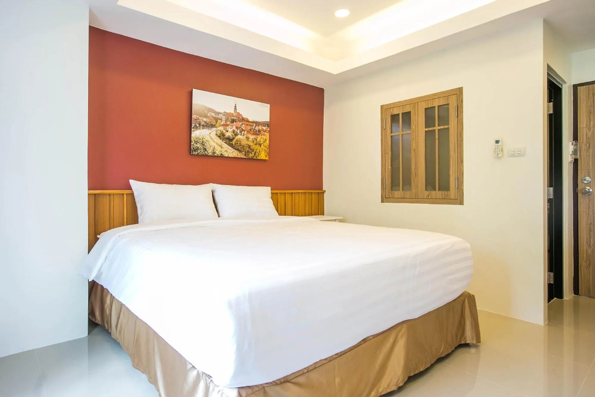 Bed in Chamnan Residence