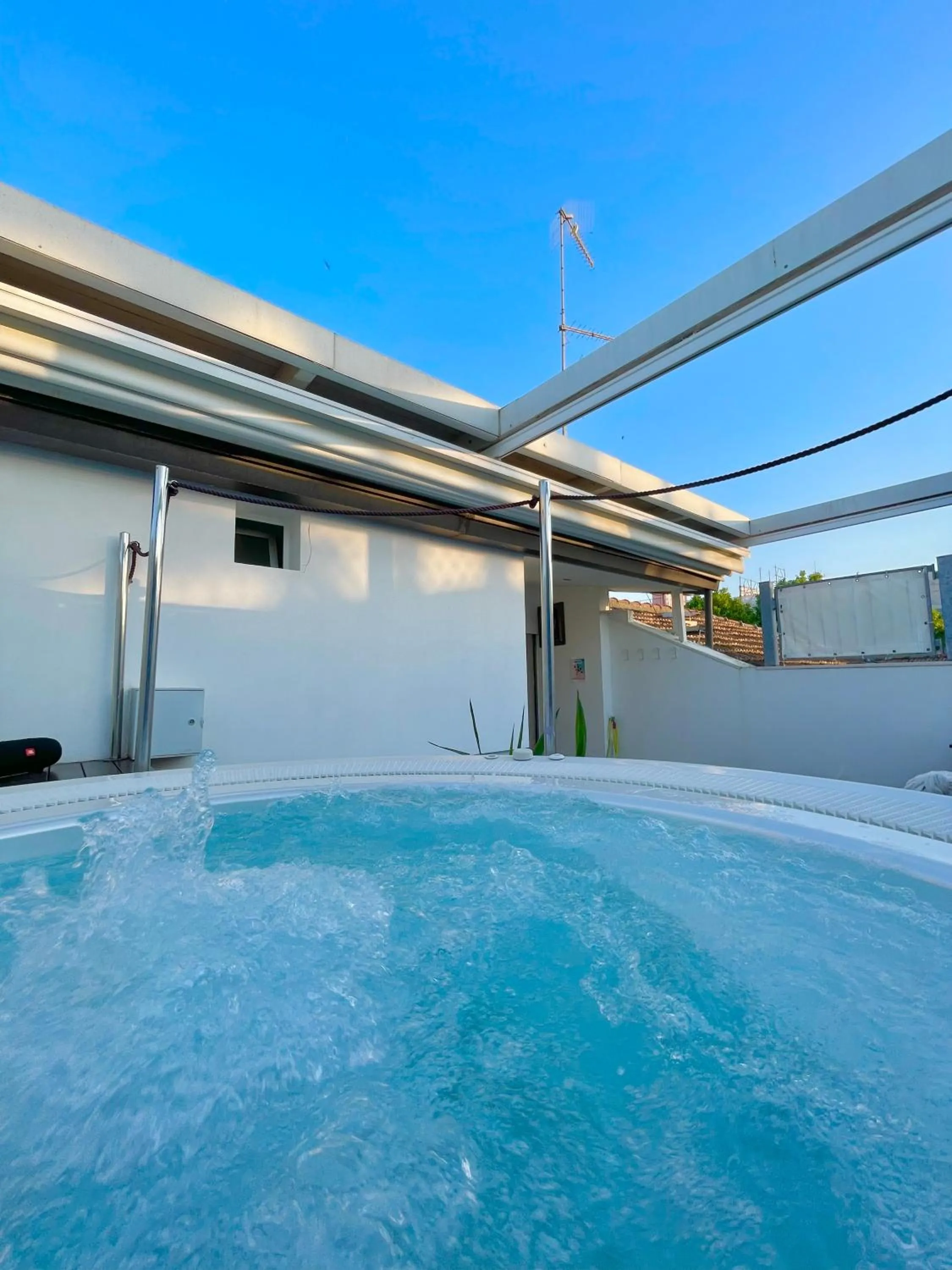 Hot Tub in Hotel Erika