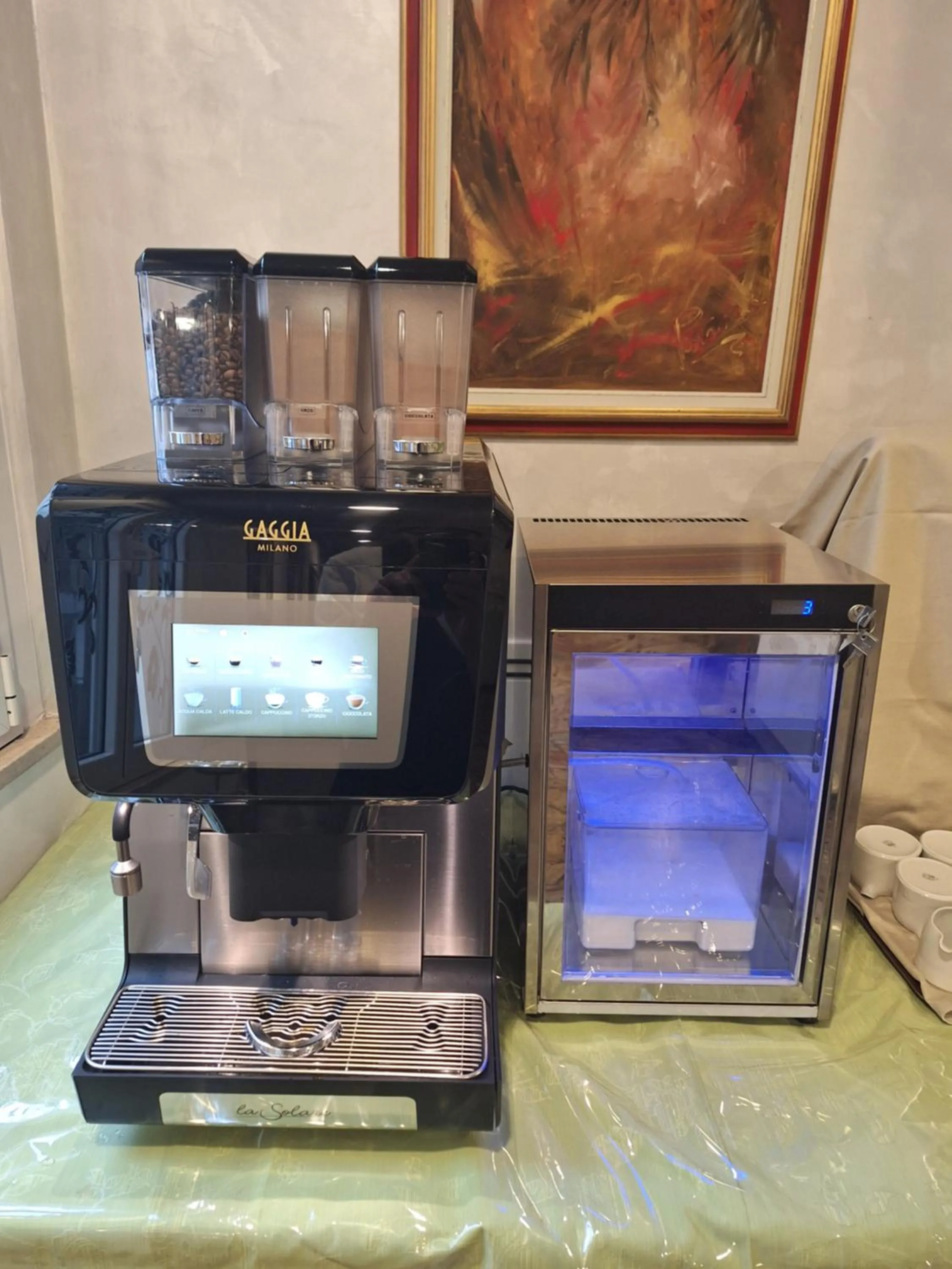 Coffee/tea facilities in Hotel Erika