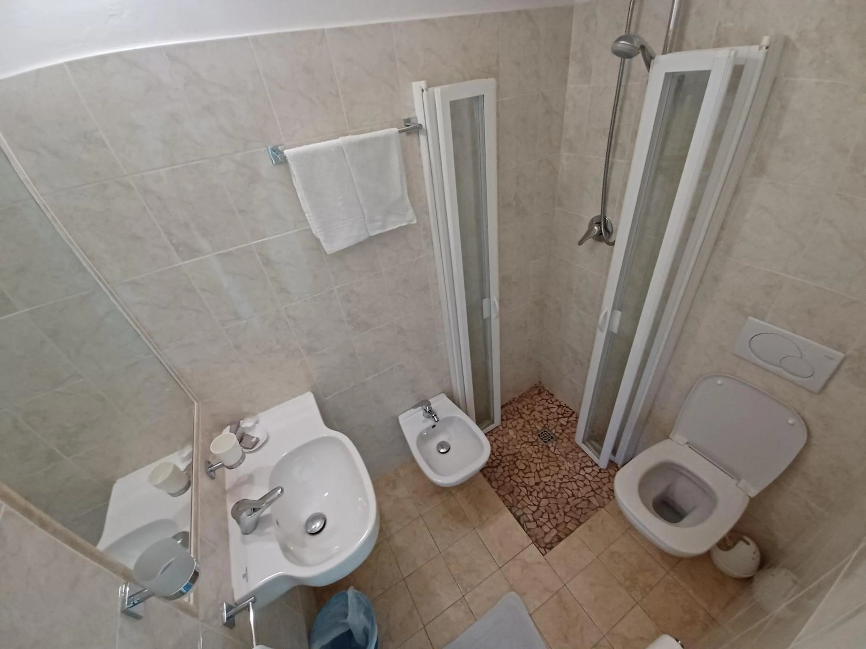 Bathroom in Hotel Erika