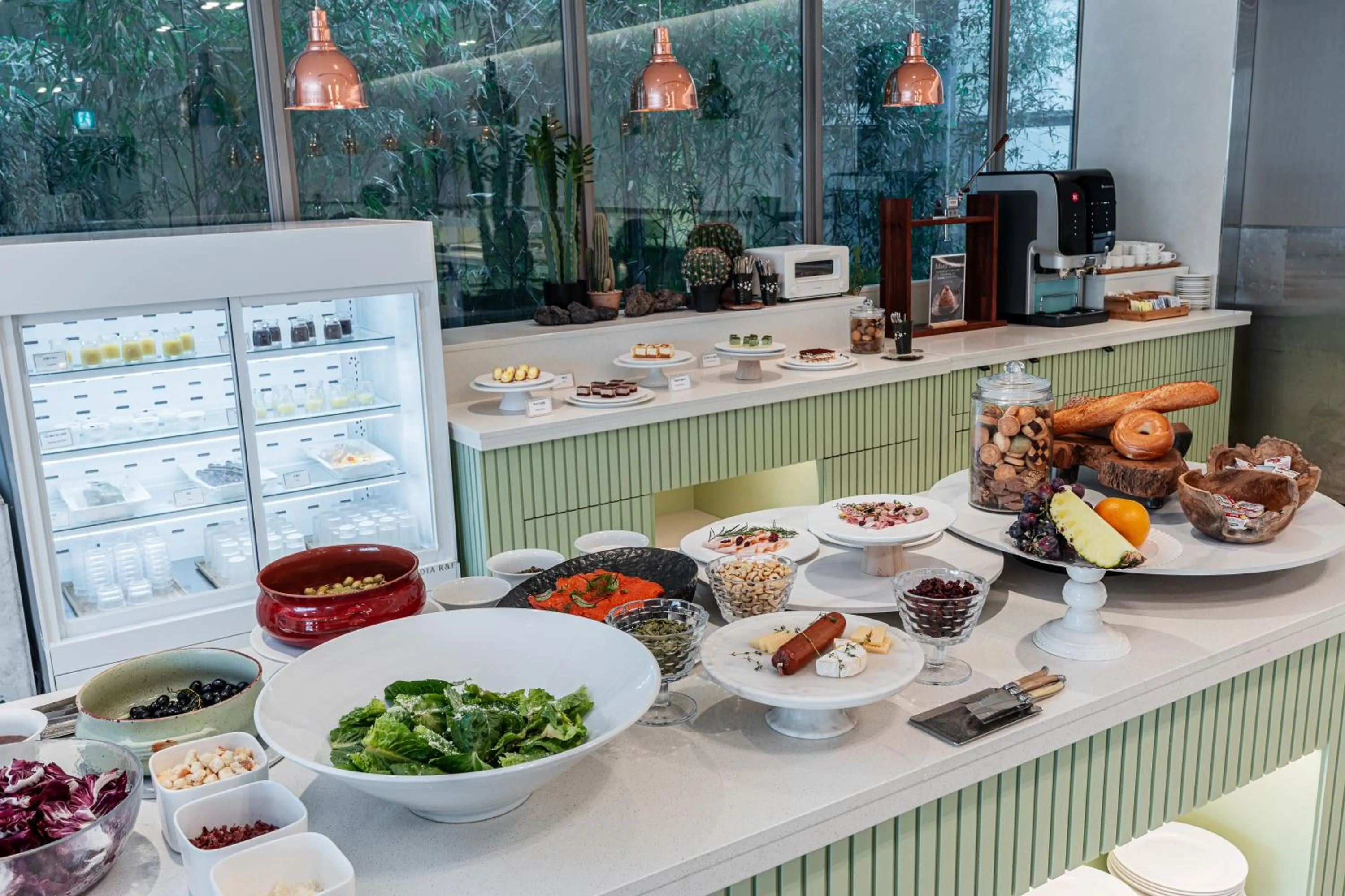 Buffet breakfast in Best Western Premier Gangnam Hotel