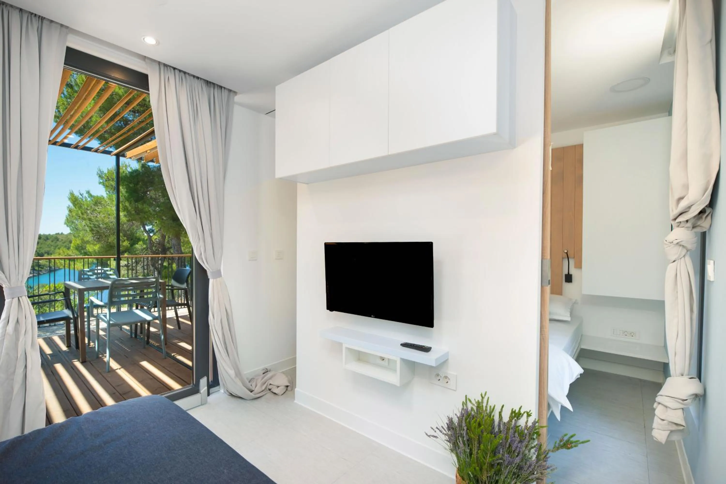 Sea view in Kamp Vira Mobile Homes