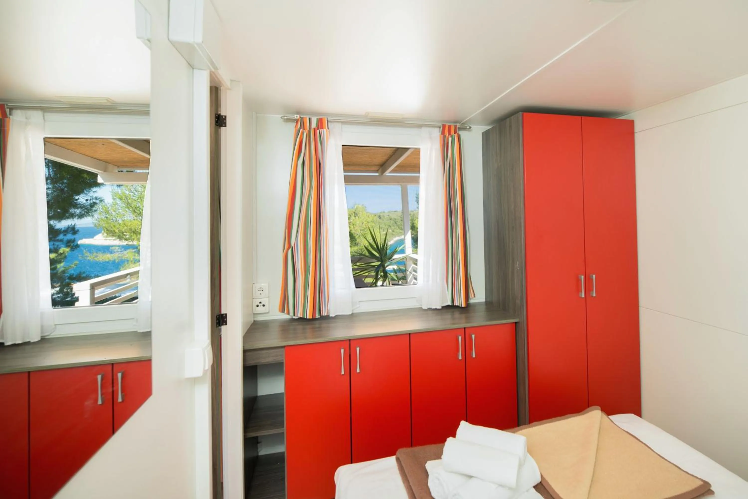 Bedroom, Bed in Kamp Vira Mobile Homes