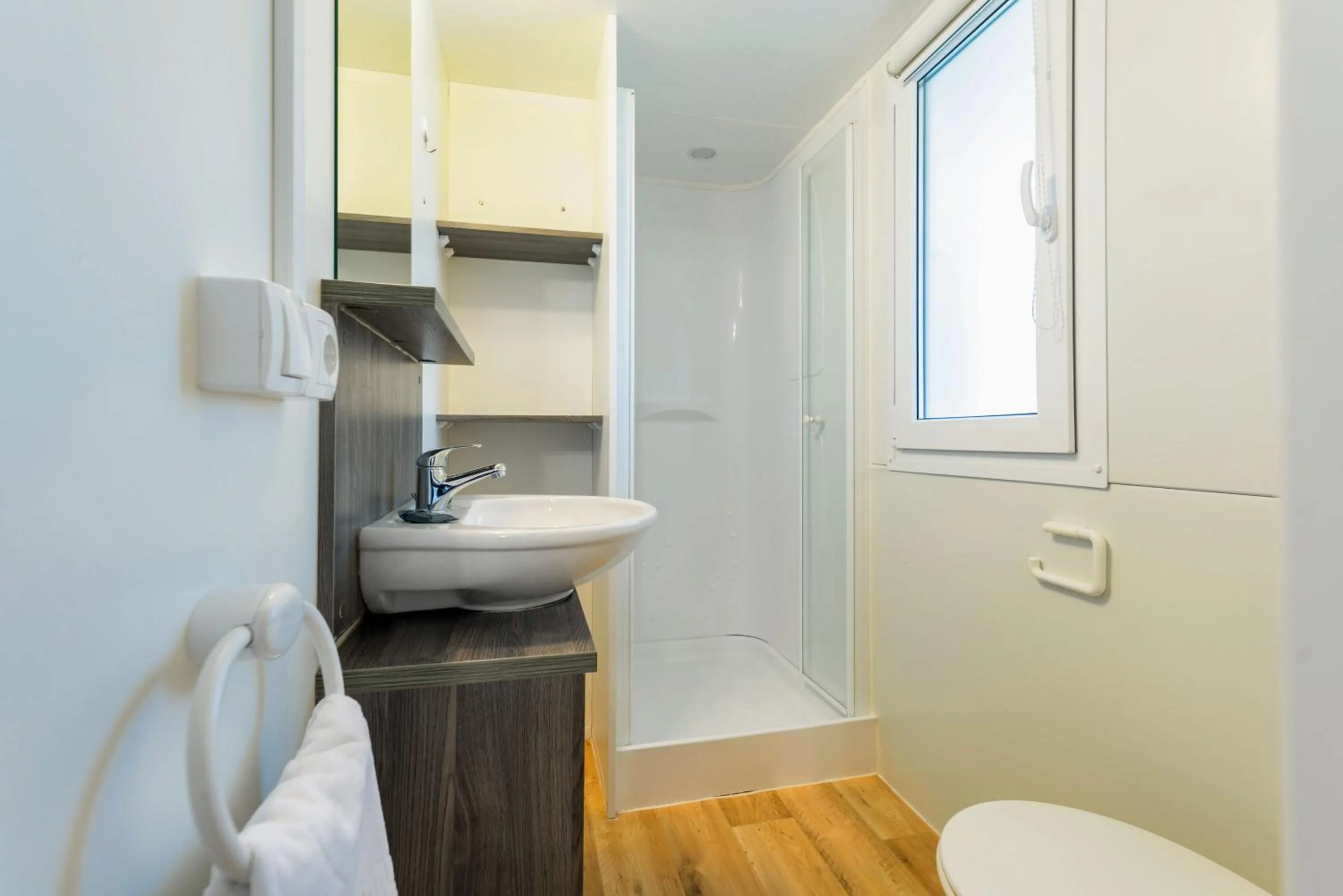 Bathroom in Kamp Vira Mobile Homes