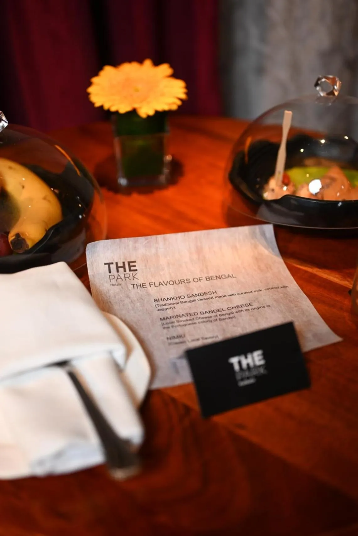 Food in The Park Kolkata