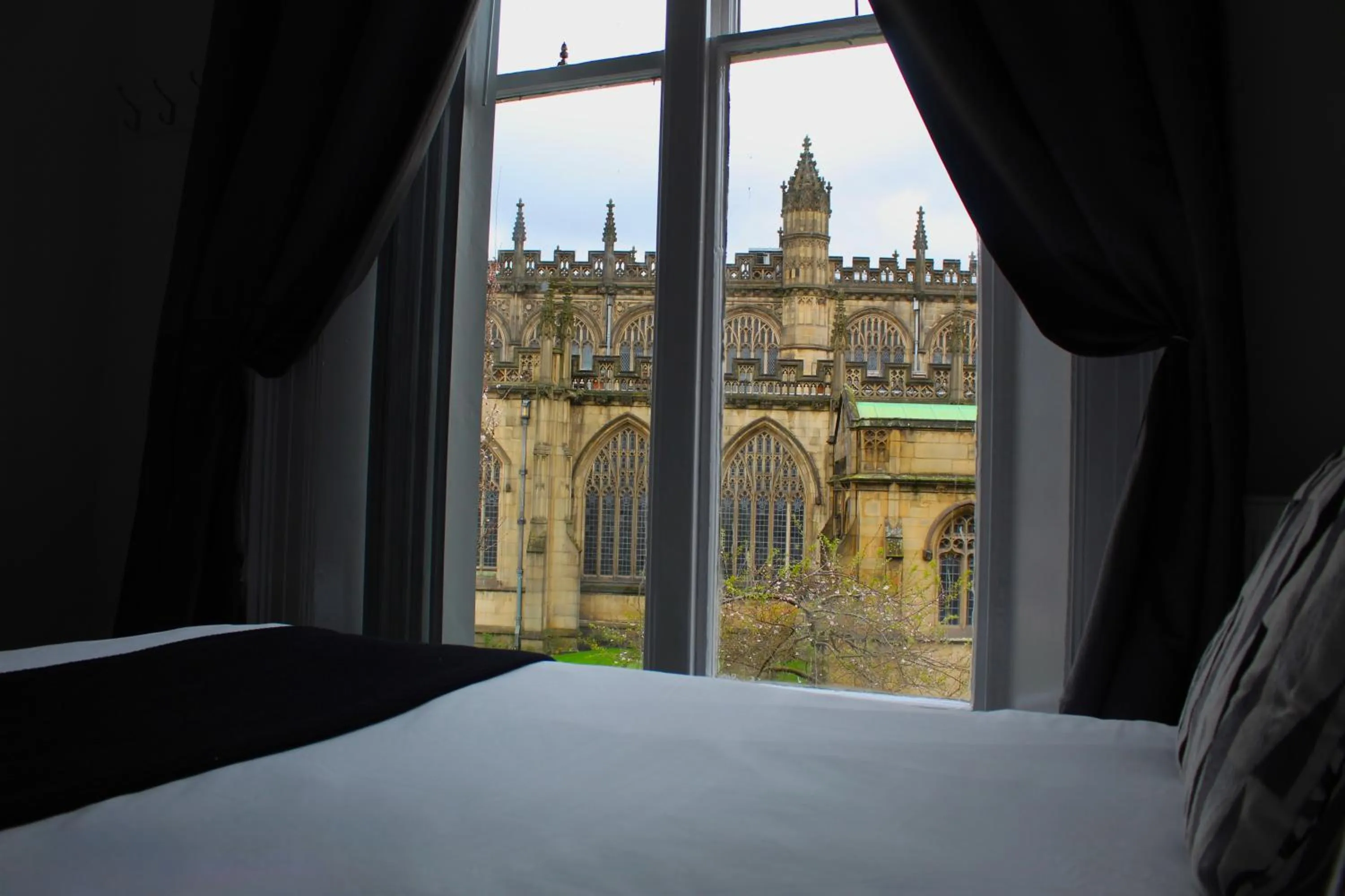 Bed in Mitre Hotel Manchester City Centre