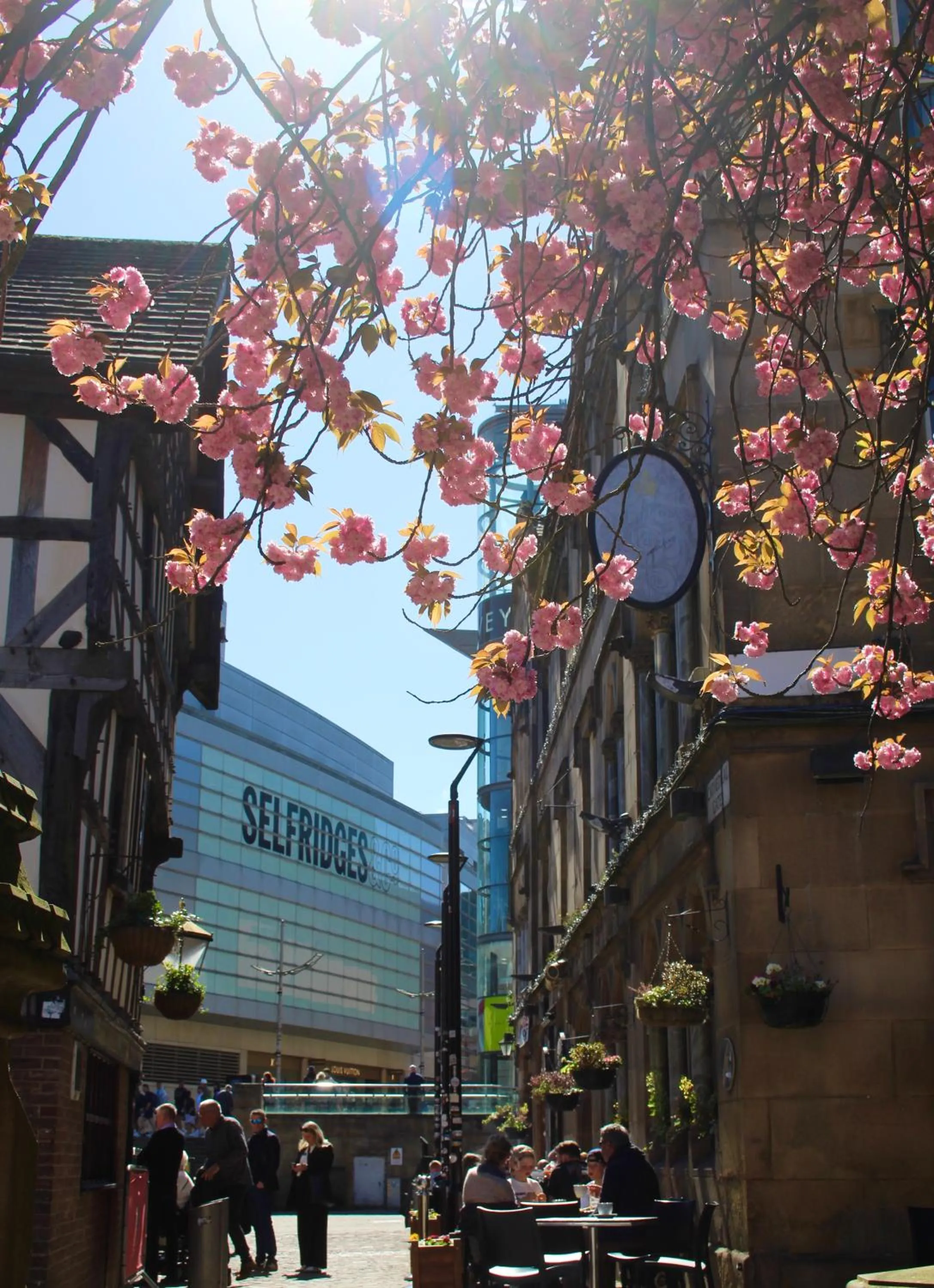 Property building in Mitre Hotel Manchester City Centre