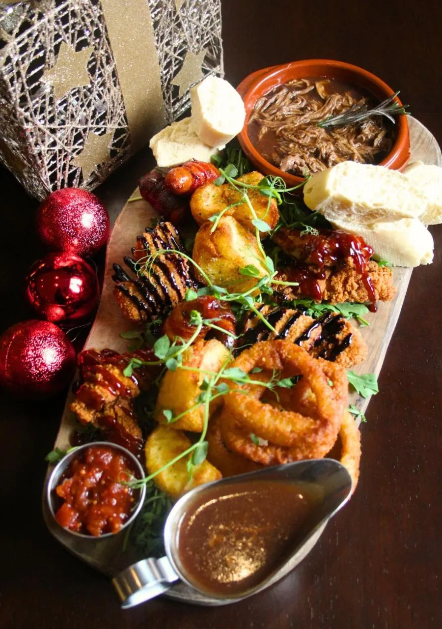 Food in Mitre Hotel Manchester City Centre