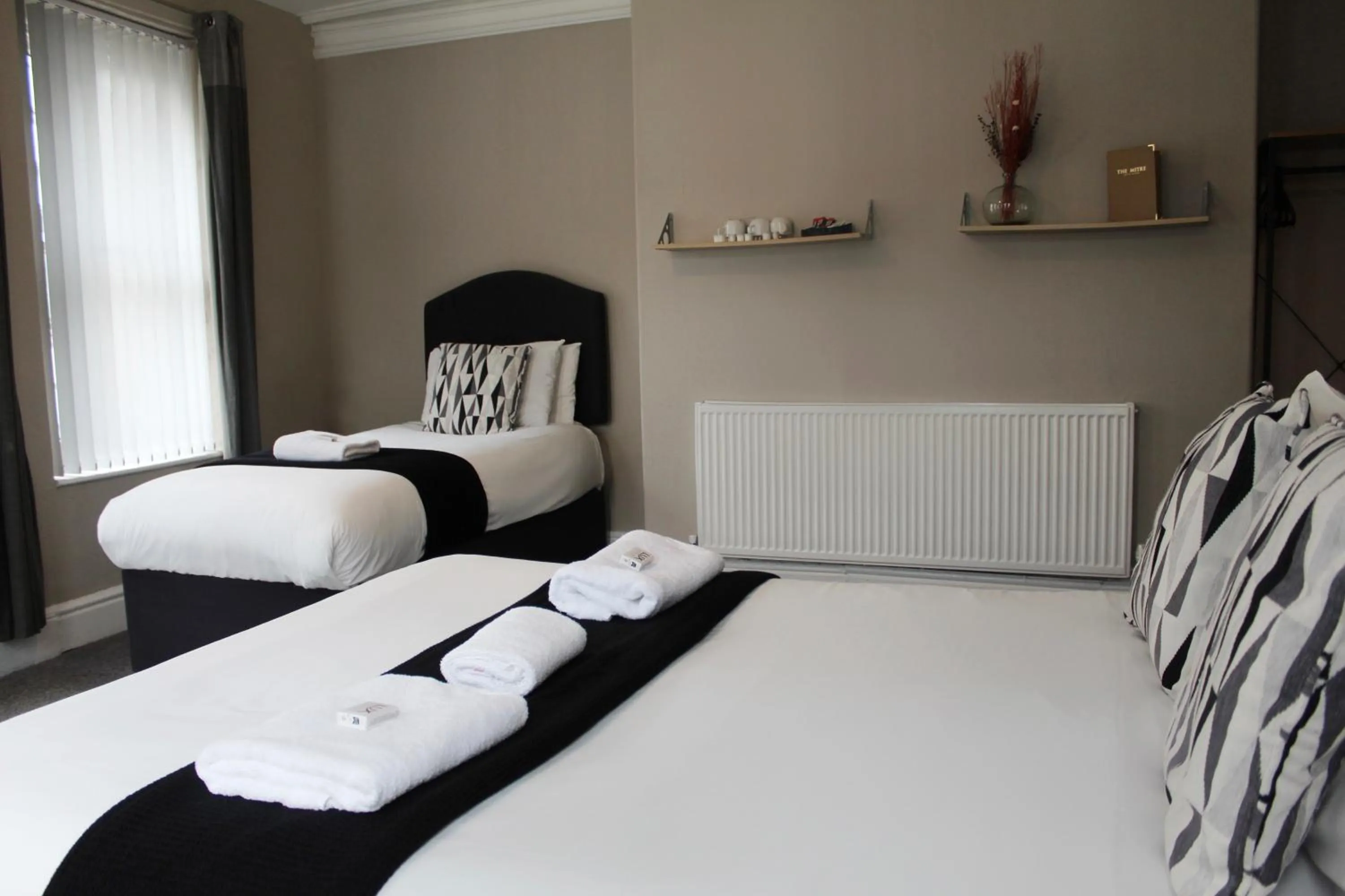 Bed in Mitre Hotel Manchester City Centre