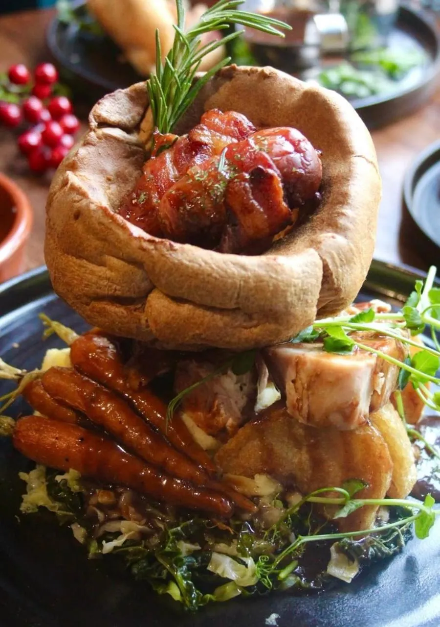 Food in Mitre Hotel Manchester City Centre