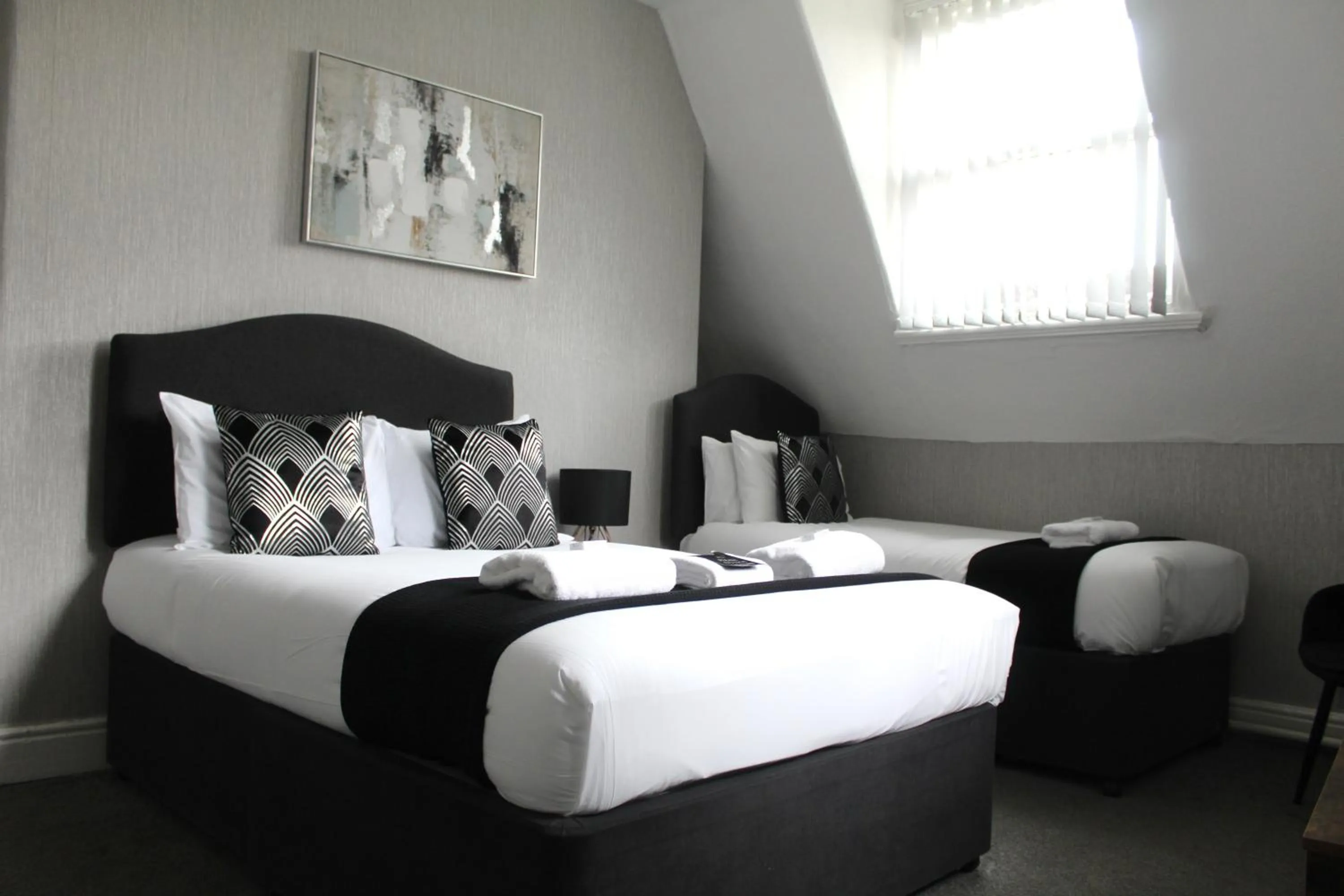 Bed in Mitre Hotel Manchester City Centre