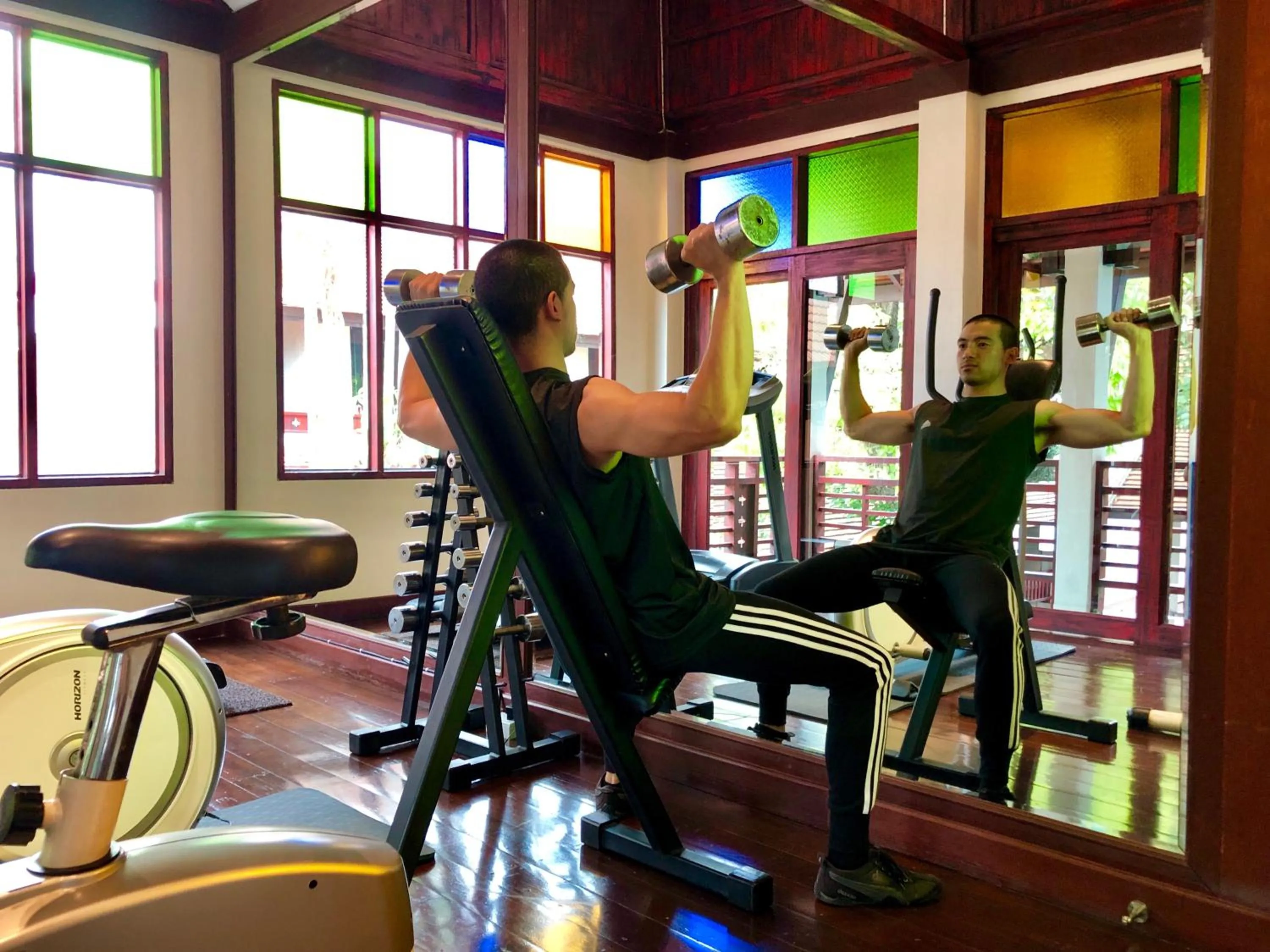 Fitness centre/facilities in The Rim Chiang Mai