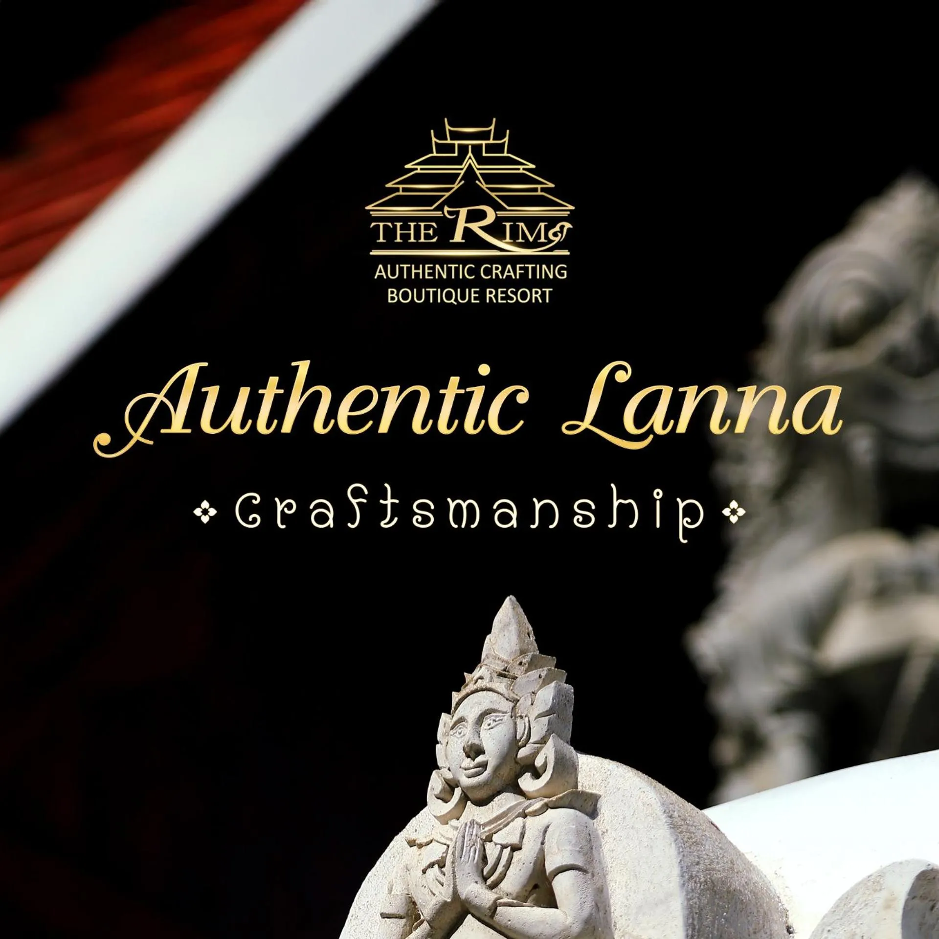 Text overlay in The Rim Chiang Mai