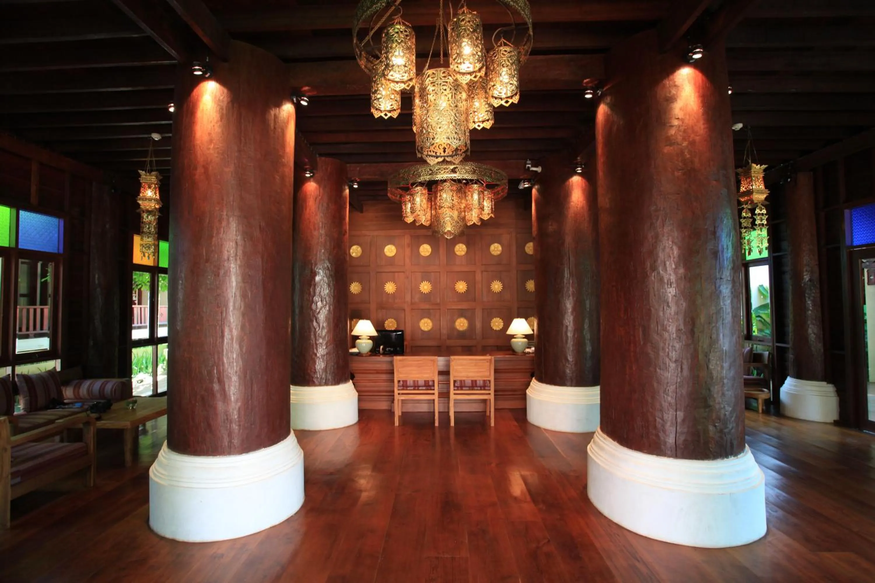 Lobby or reception in The Rim Chiang Mai