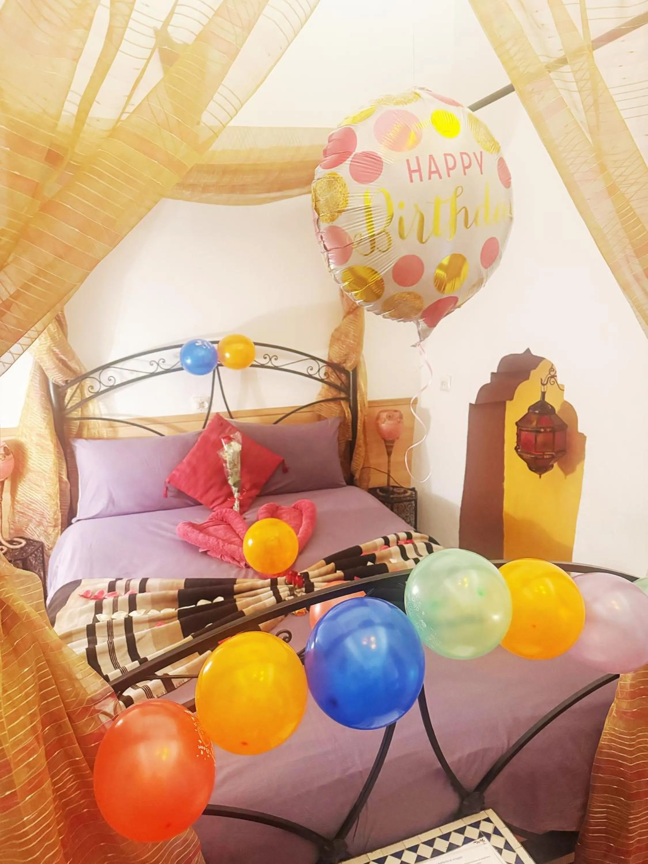 Bedroom in Riad Zara