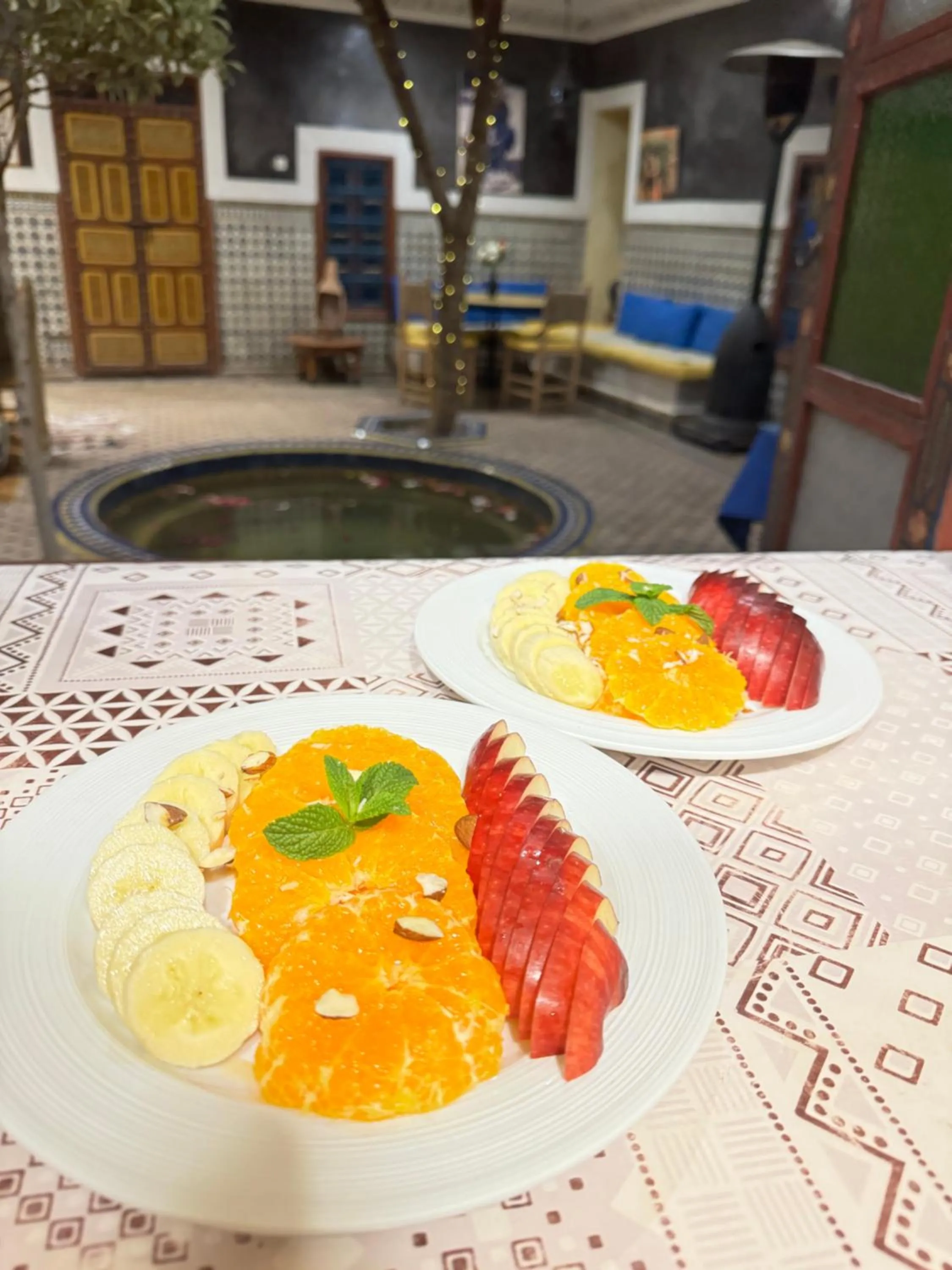 Food close-up in Riad Zara