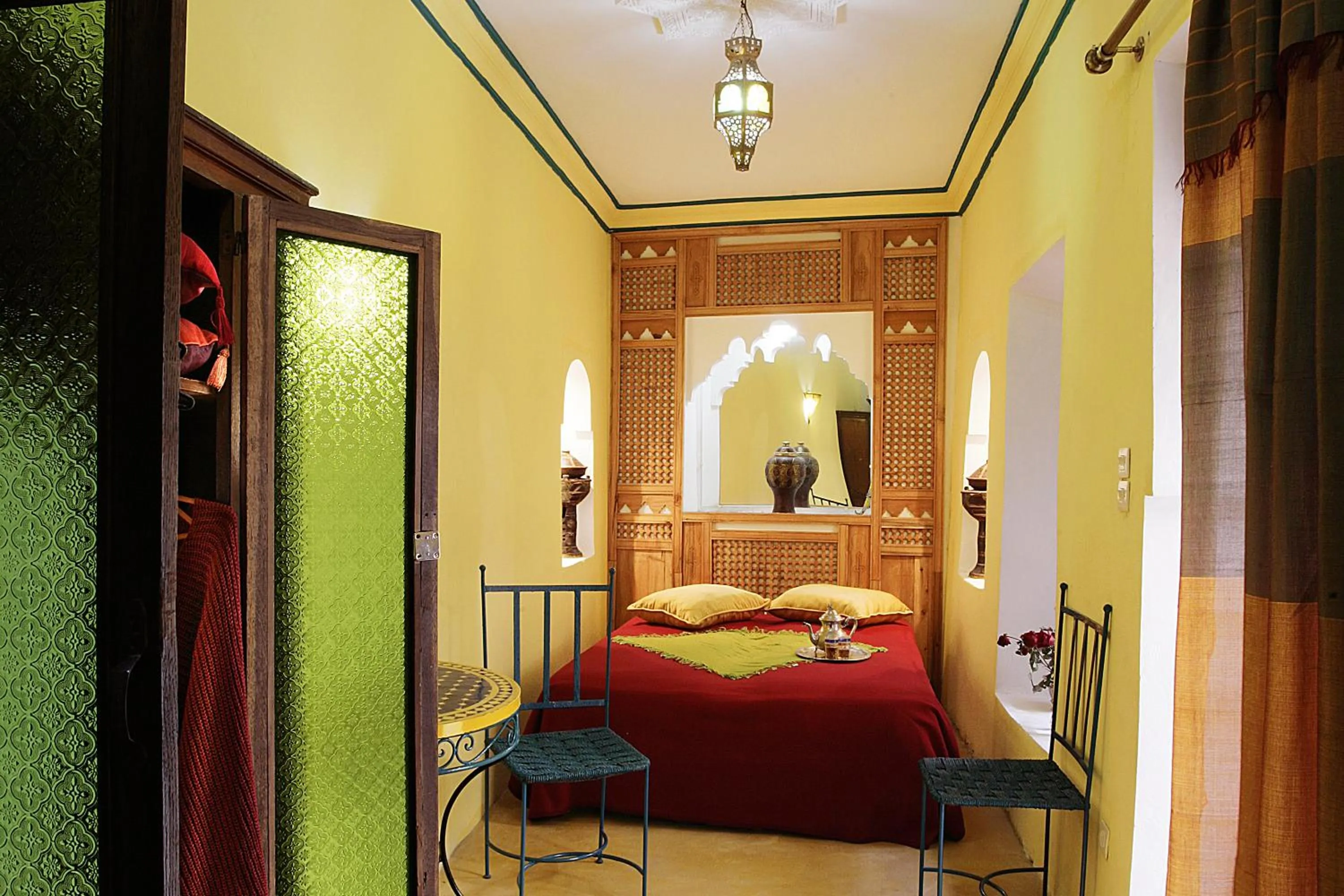 Bed in Riad Zara