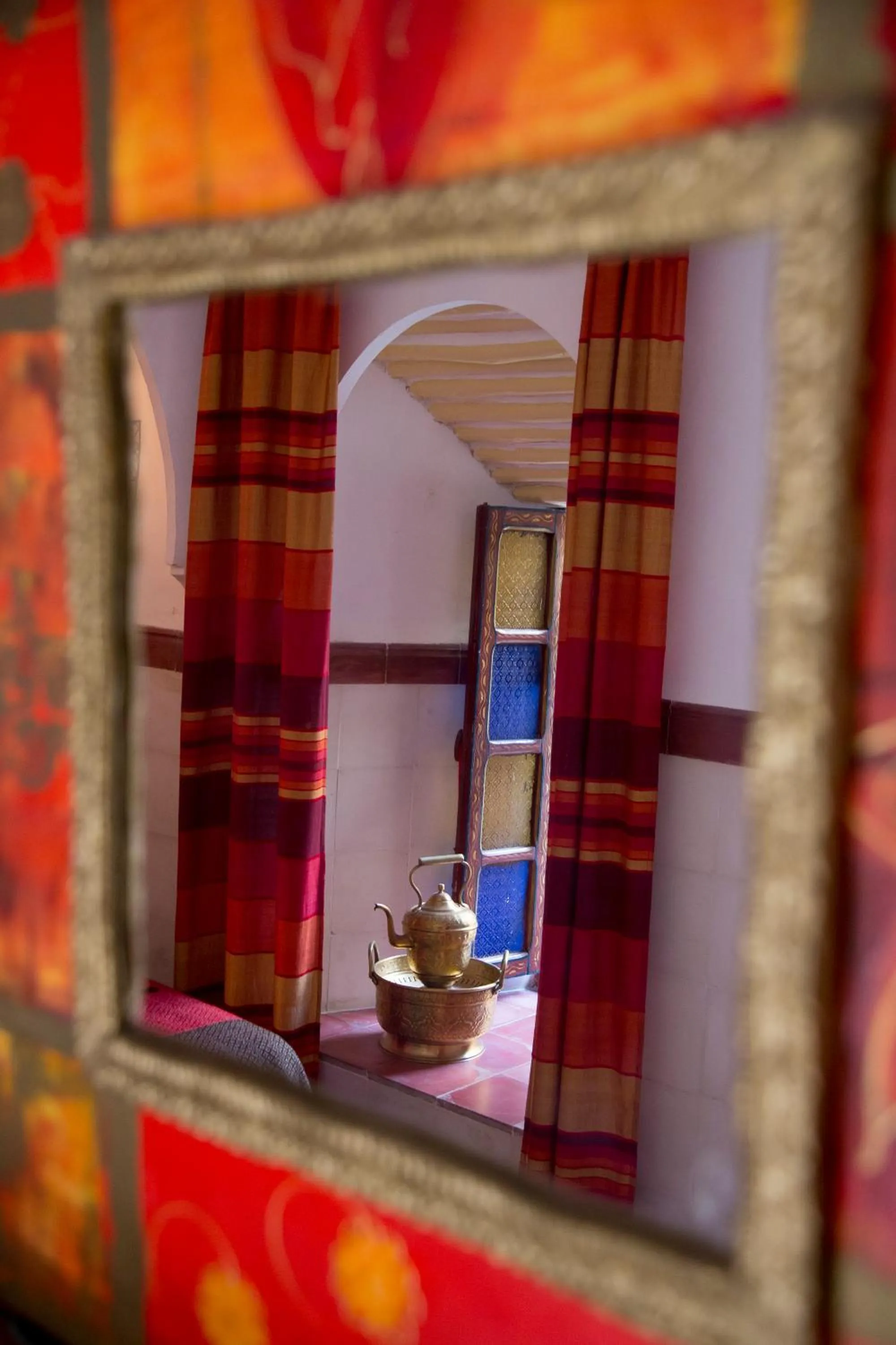 Decorative detail in Riad Zara